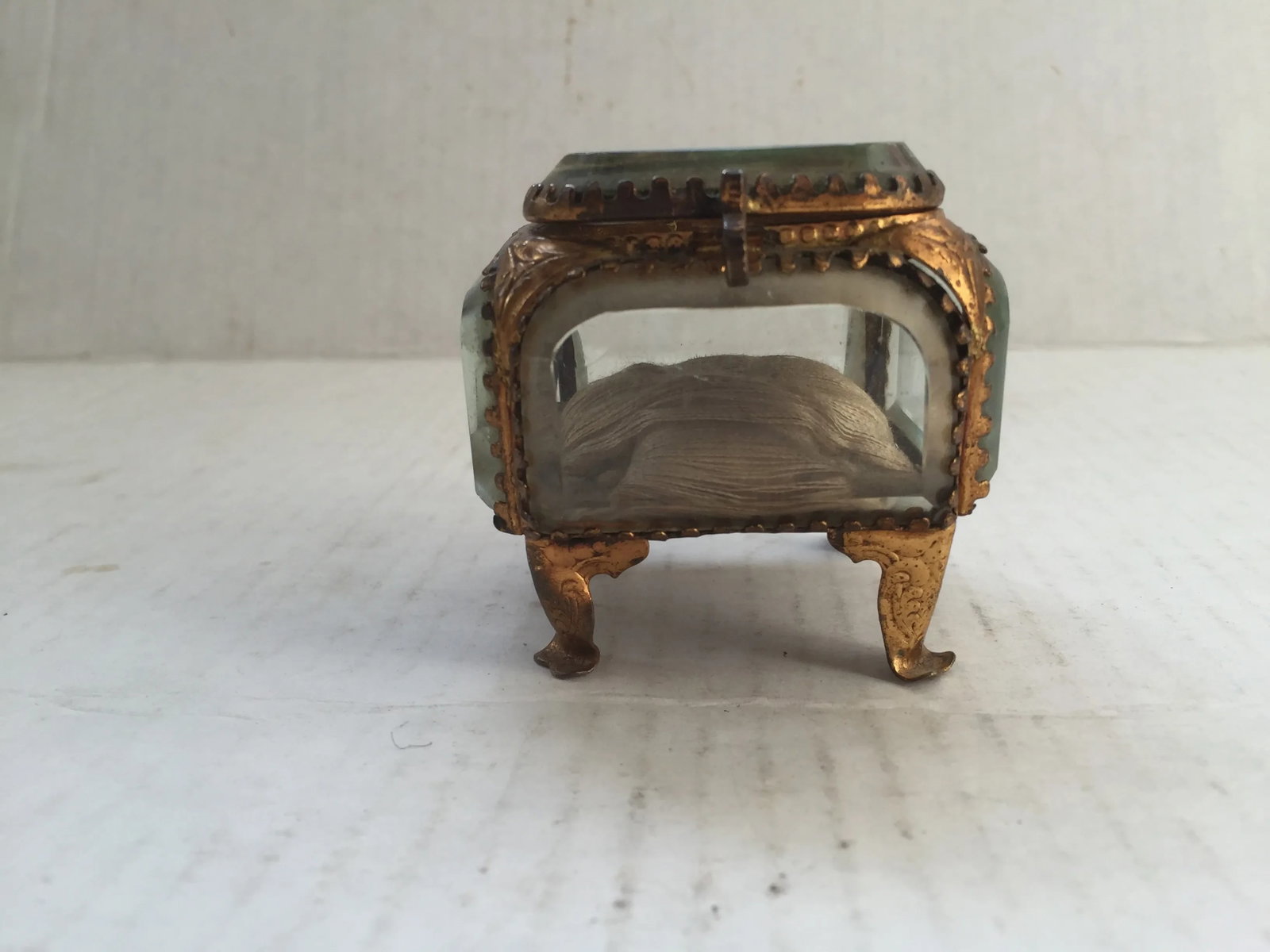 Antique Alsatian Souvenir Ring Box - 5