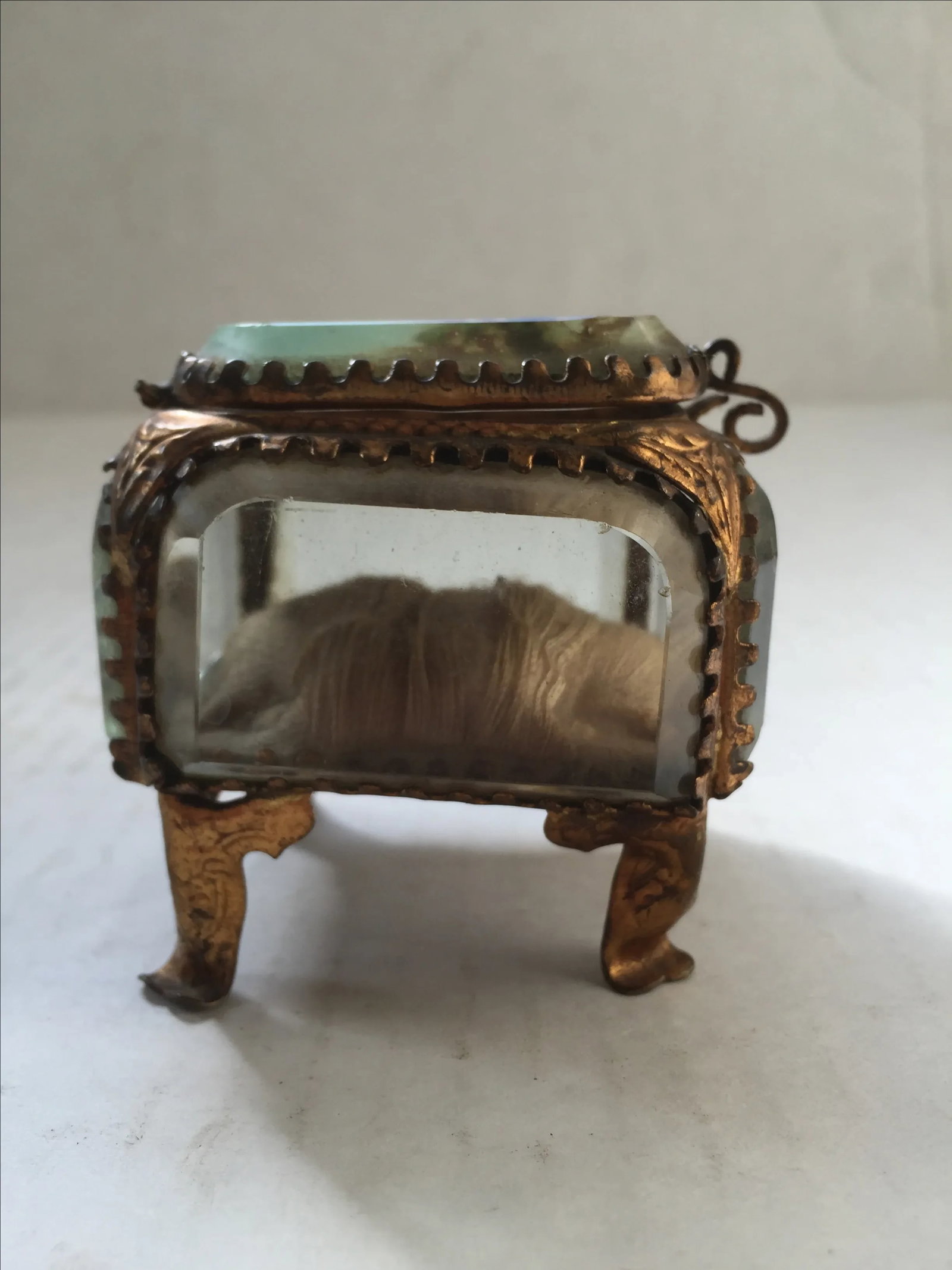 Antique Alsatian Souvenir Ring Box - 6
