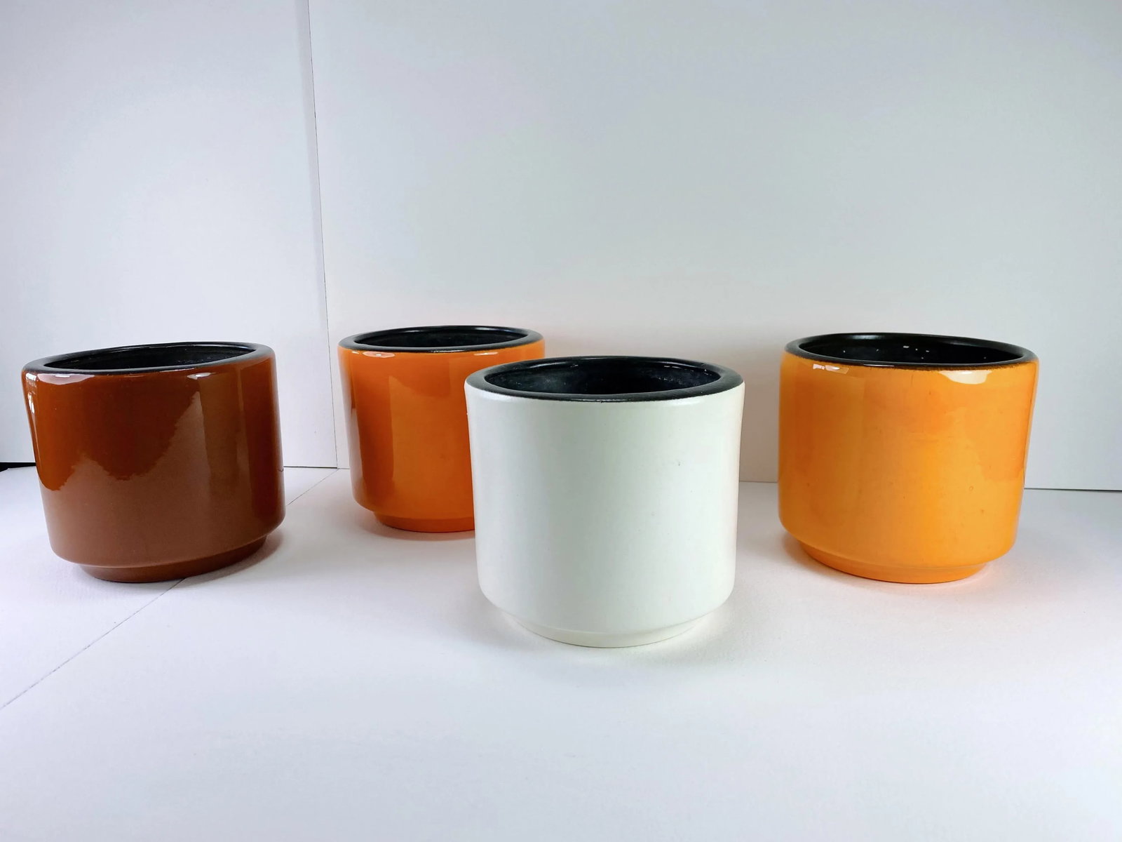 Vintage Mid Century Architectural Pots - Set of 4 - 13