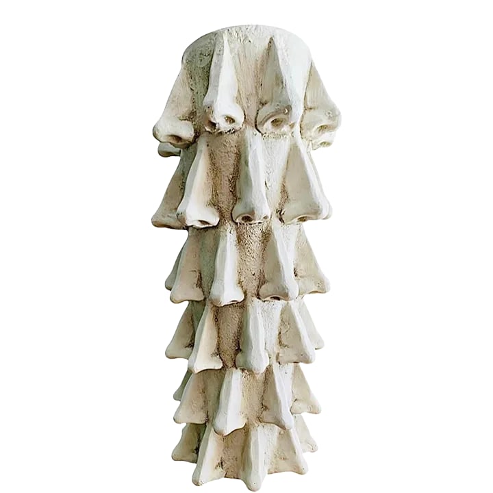 Sale Vintage Pop Art "58 Perpetual Noses " Jonathan Adler Inspired Sculpture Art Richard Etts Vase T: Very rare, discontinued, 2006 "Perpetual 58 Noses" Sculptural Art Vase. Inspired or copied by Jonathan Adler, this incredibly fabulous, impossible to find work of whimsical pop art is part of the high