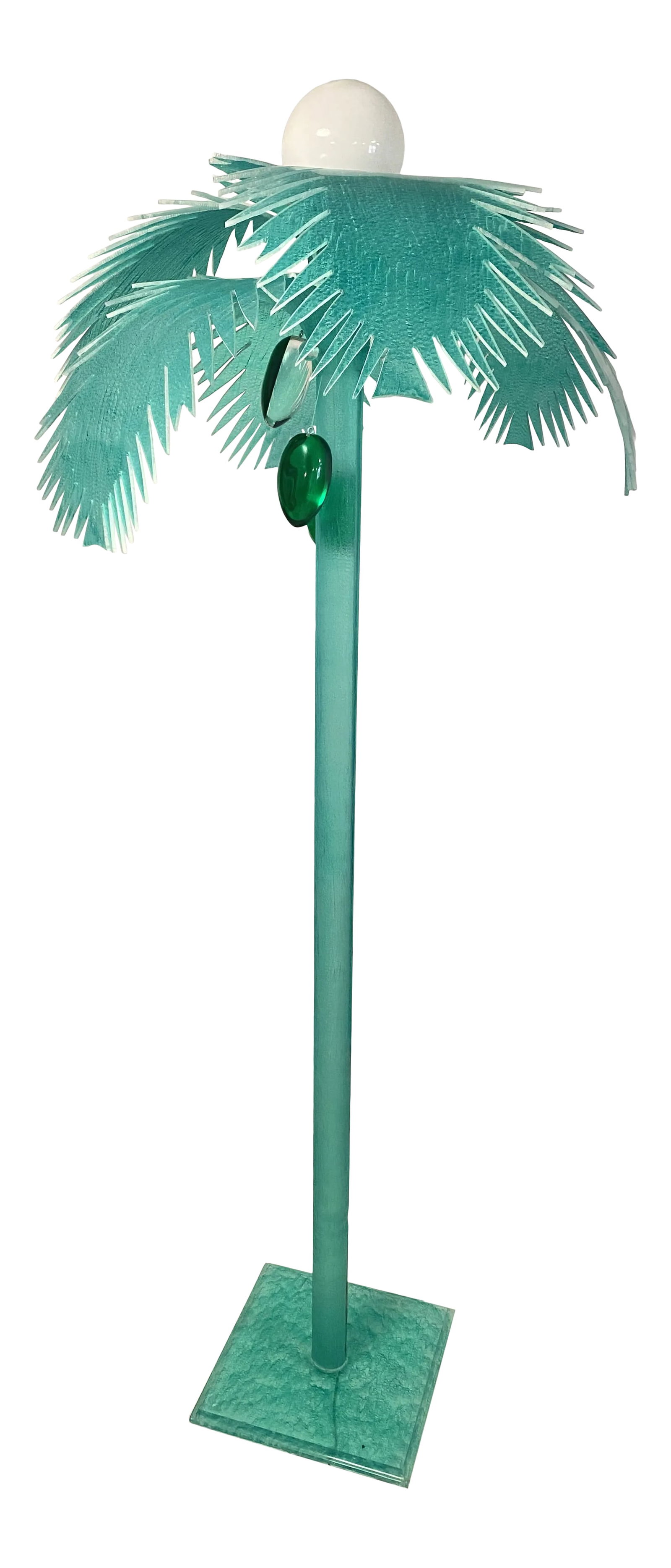 1980s Lucite Palm Tree Lamp (1 of 8)