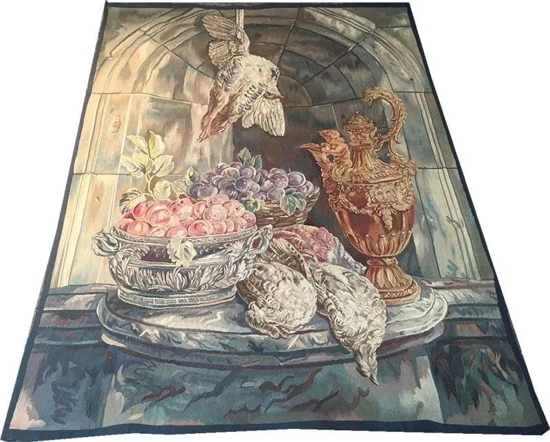 Antique Handmade French Tapestry (1 of 9)