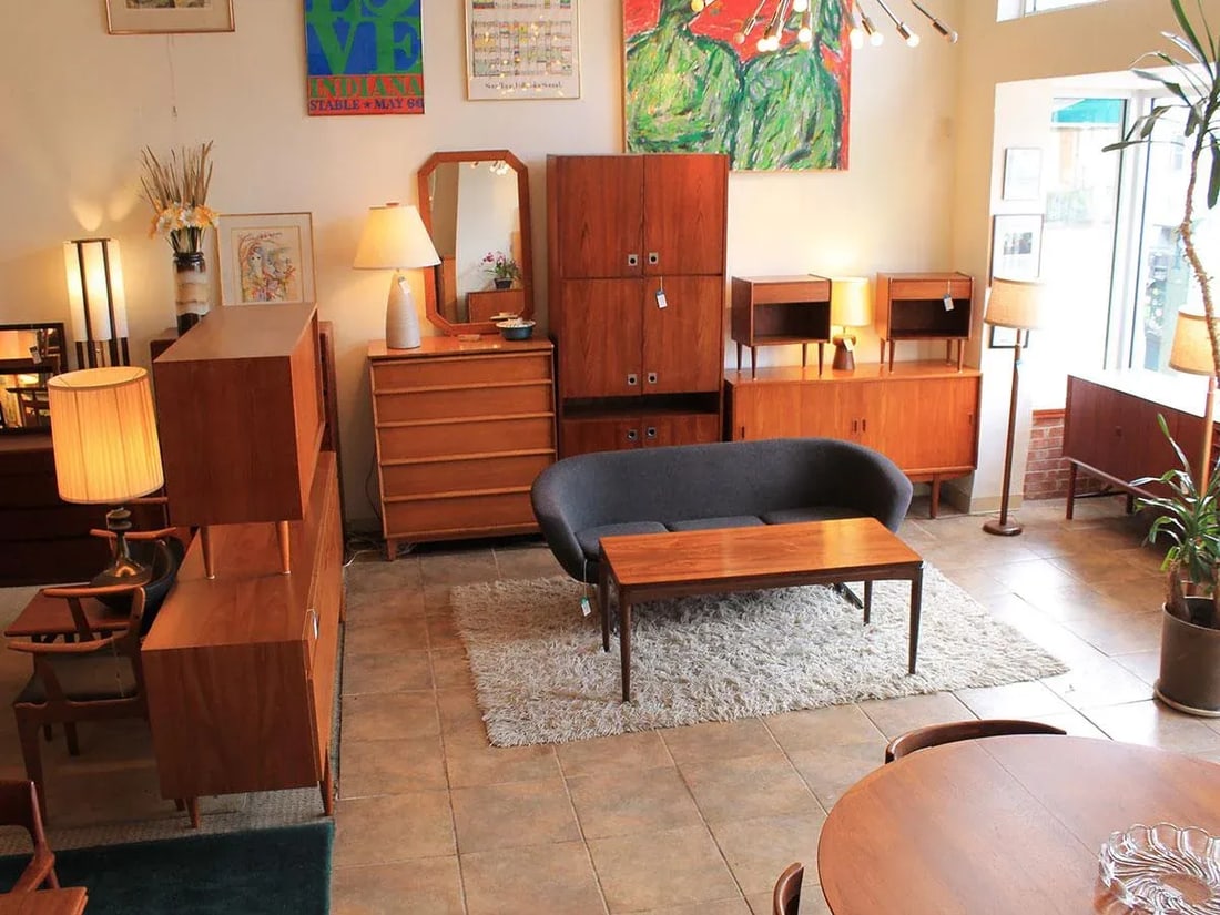 Danish Modern Octagonal Mirror - 6