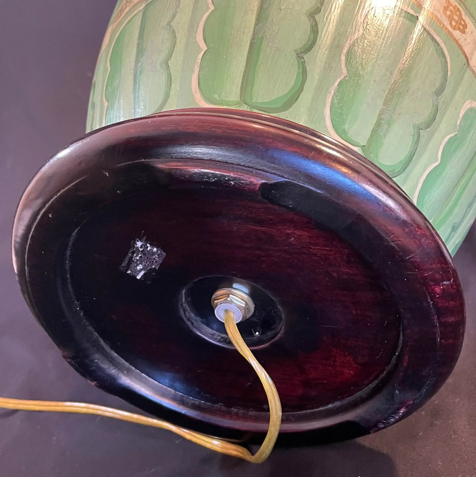 Ceramic Table Lamp, Pleated Silk Shade - 9