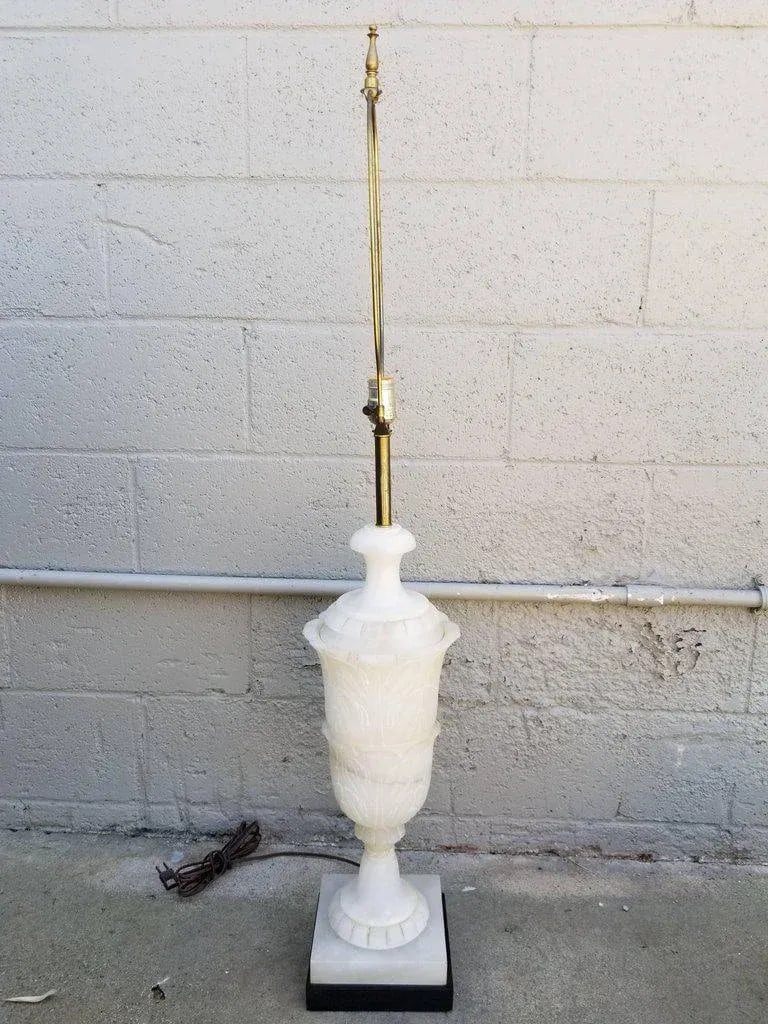 Large-Scale Alabaster Table Lamp - 6