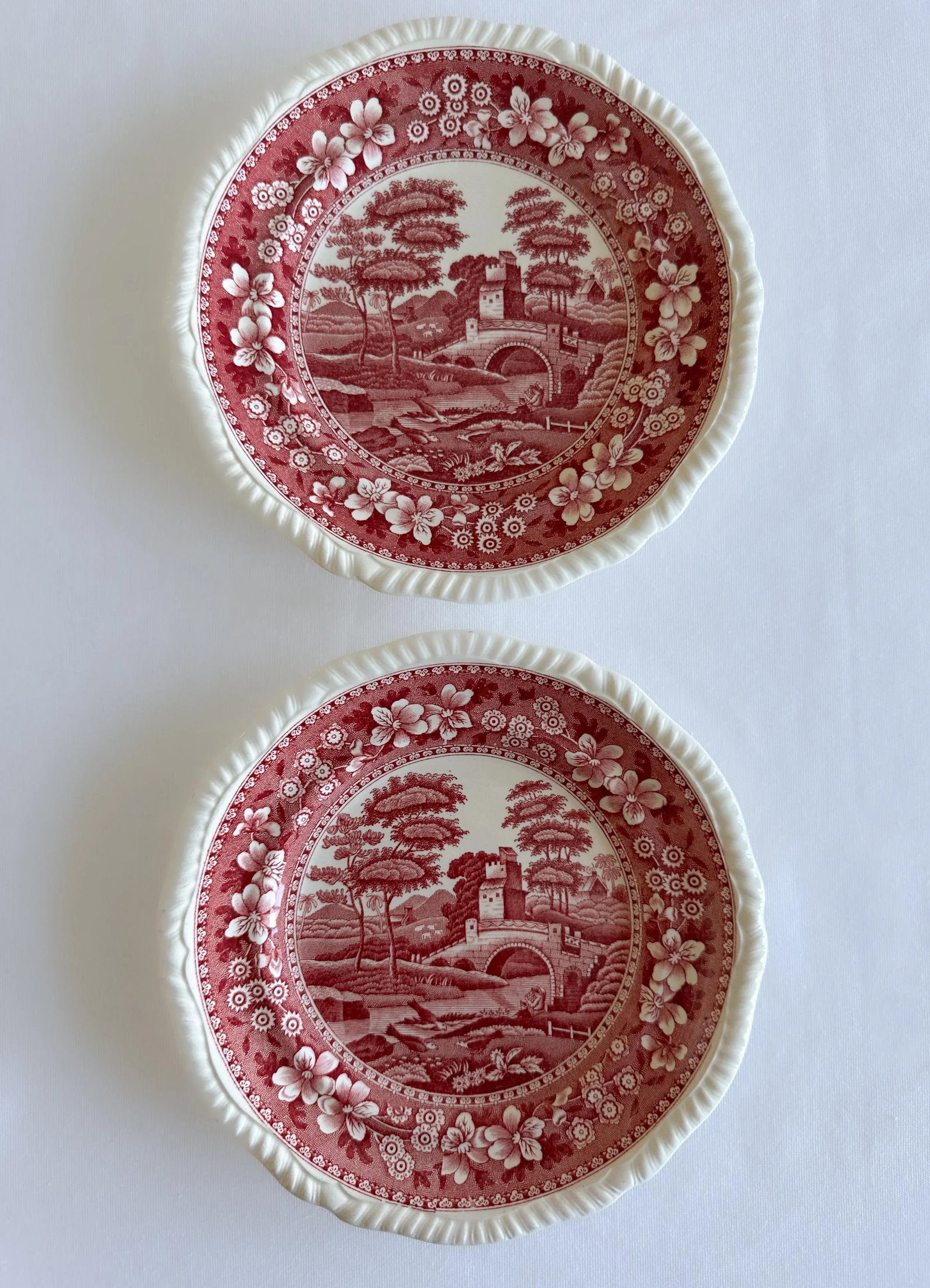1930s Copeland Spode Pink Tower Collection- 55 Pieces - 10