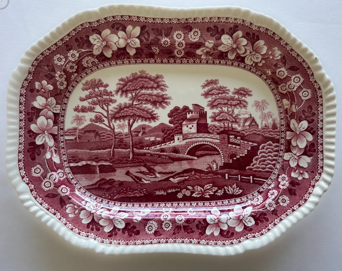1930s Copeland Spode Pink Tower Collection- 55 Pieces - 2