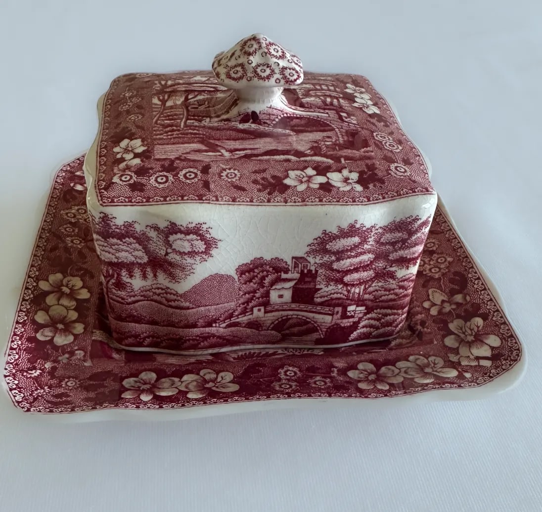 1930s Copeland Spode Pink Tower Collection- 55 Pieces - 4