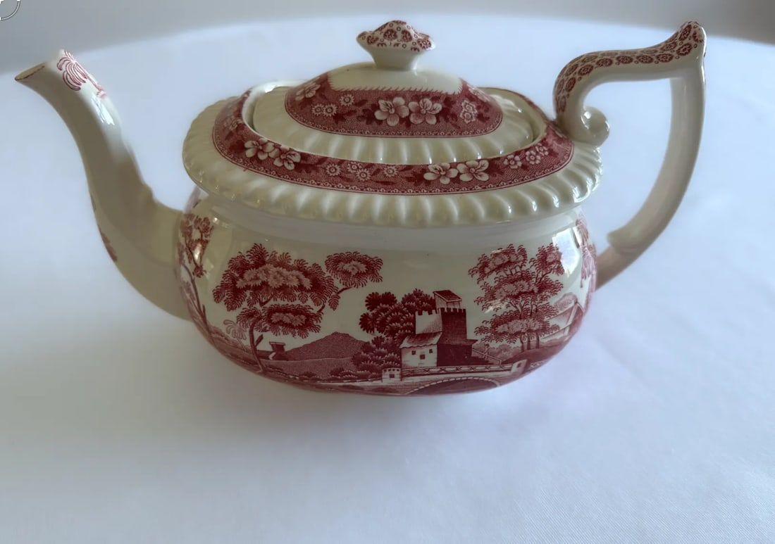 1930s Copeland Spode Pink Tower Collection- 55 Pieces - 5