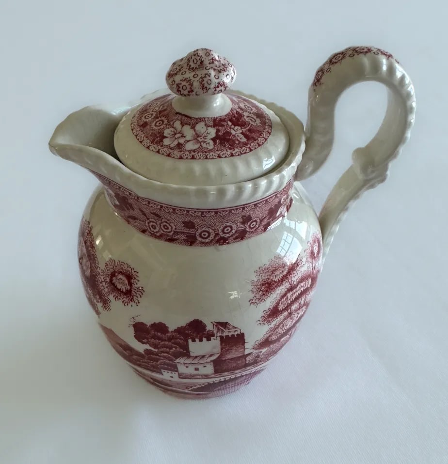 1930s Copeland Spode Pink Tower Collection- 55 Pieces - 9