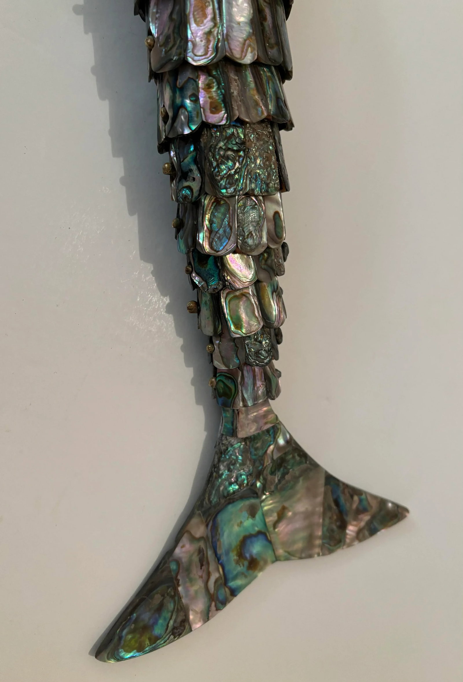 1960s Abalone in the Form of a Fish Articulated Bottle Opener - 4