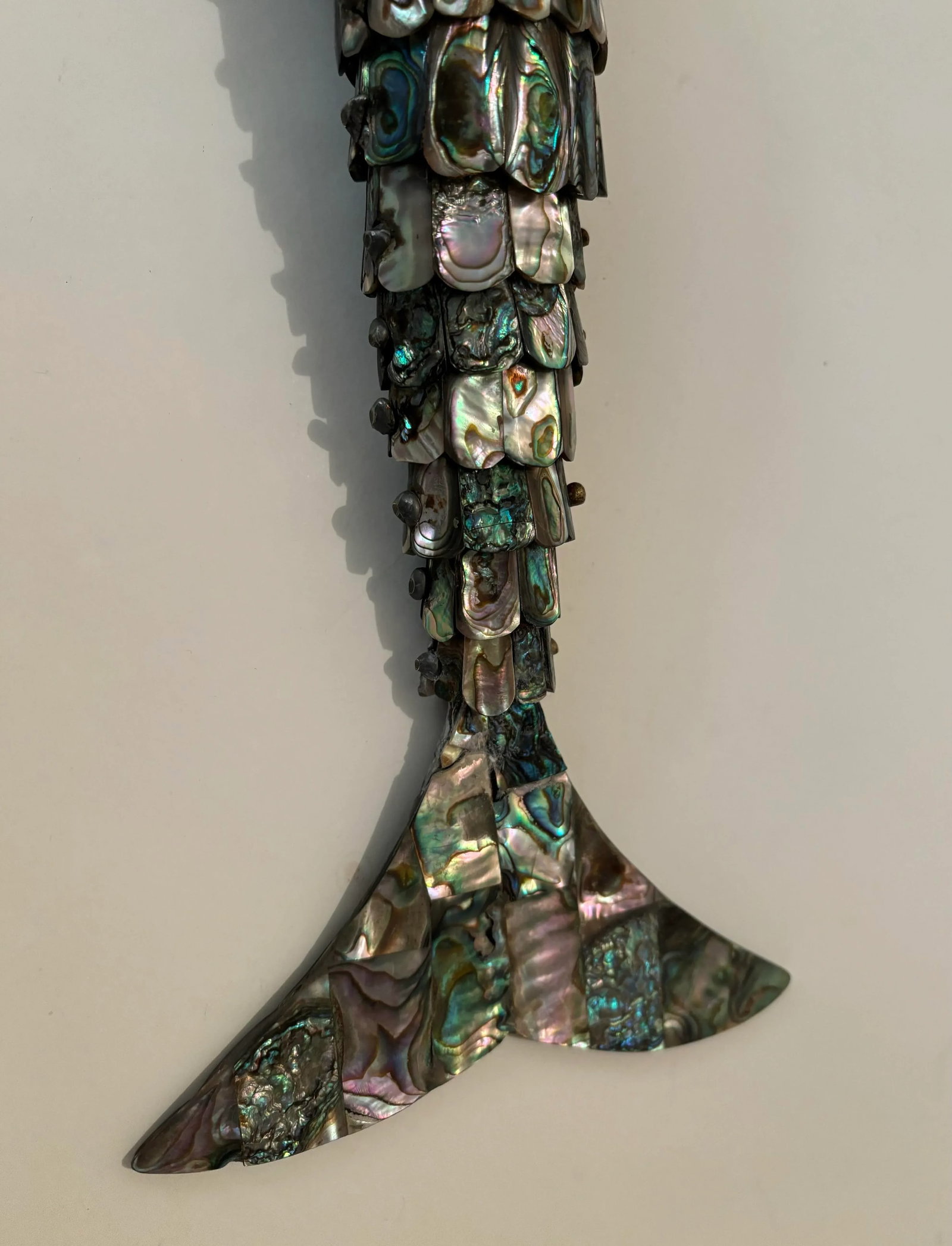 1960s Abalone in the Form of a Fish Articulated Bottle Opener - 6