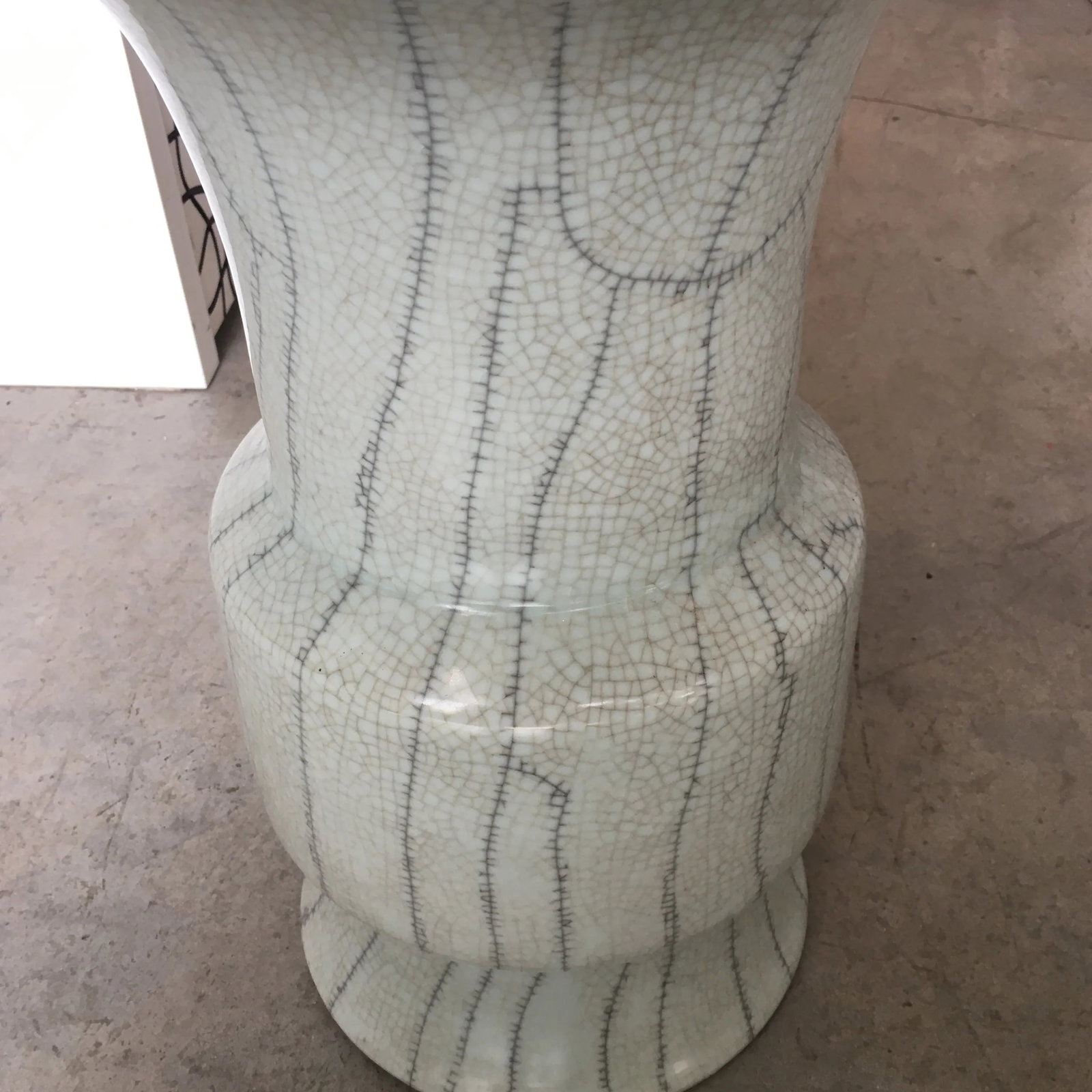 Crackle Ceramic Umbrella Stand - 5
