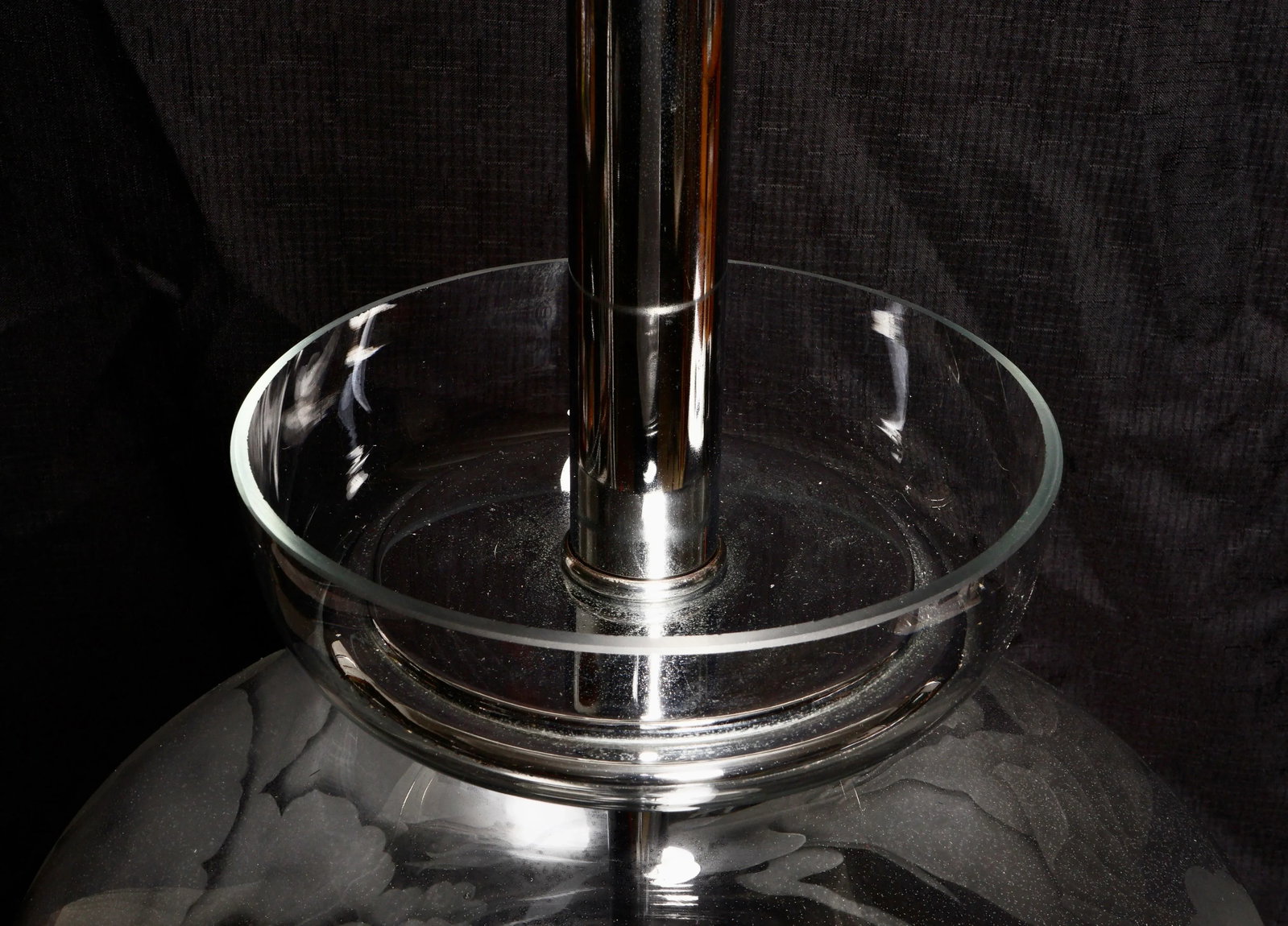 1970s Europa and the Bull Etched Lamp - 6
