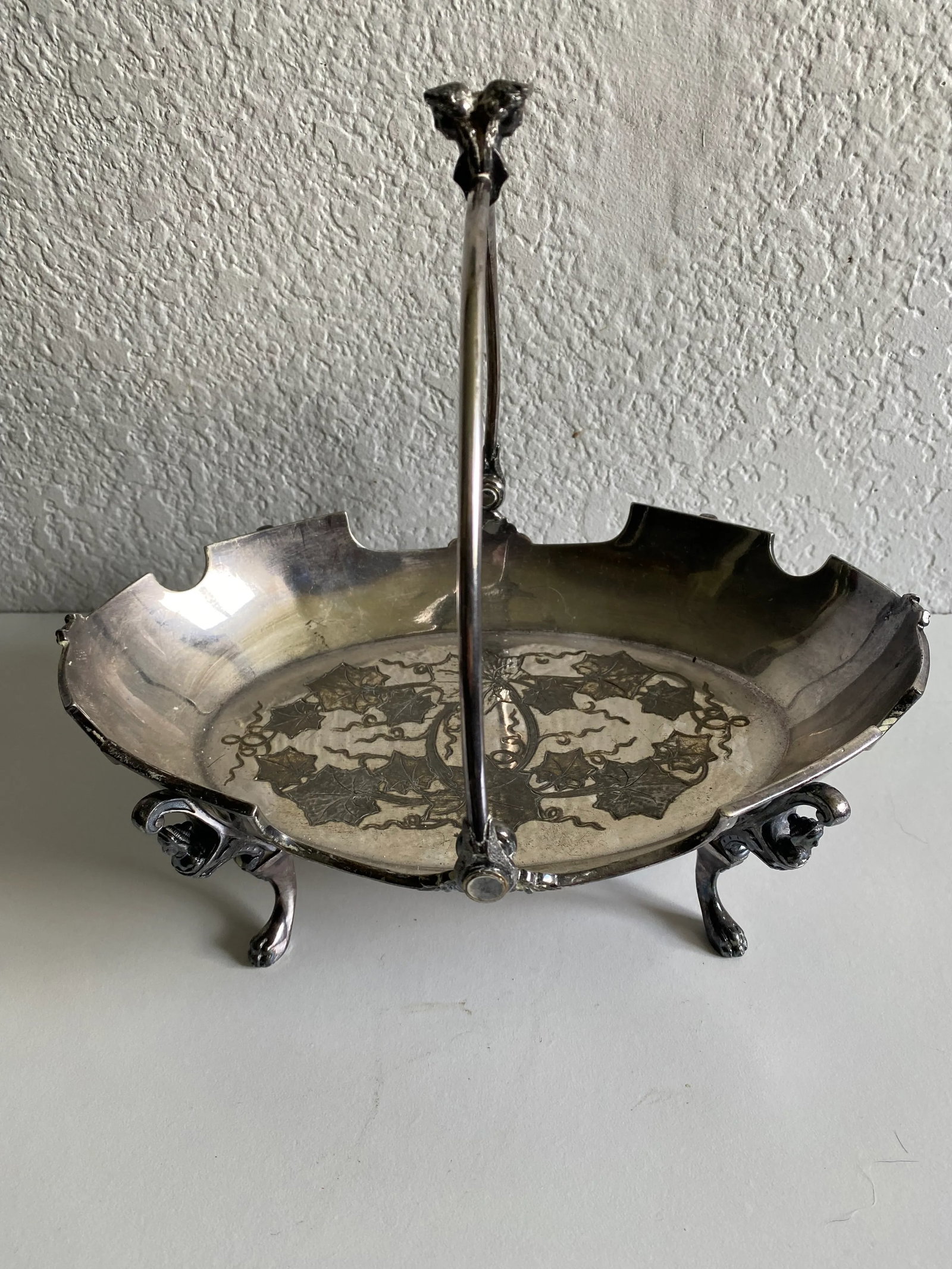 Early 20th Century Antique Silverplate Serving Piece - 3