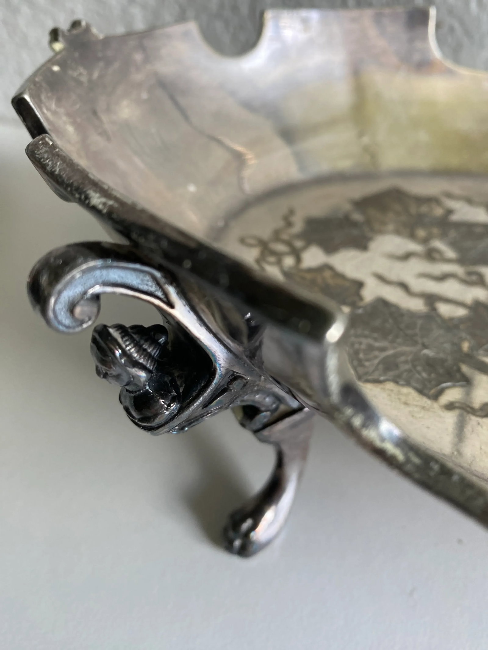 Early 20th Century Antique Silverplate Serving Piece - 4
