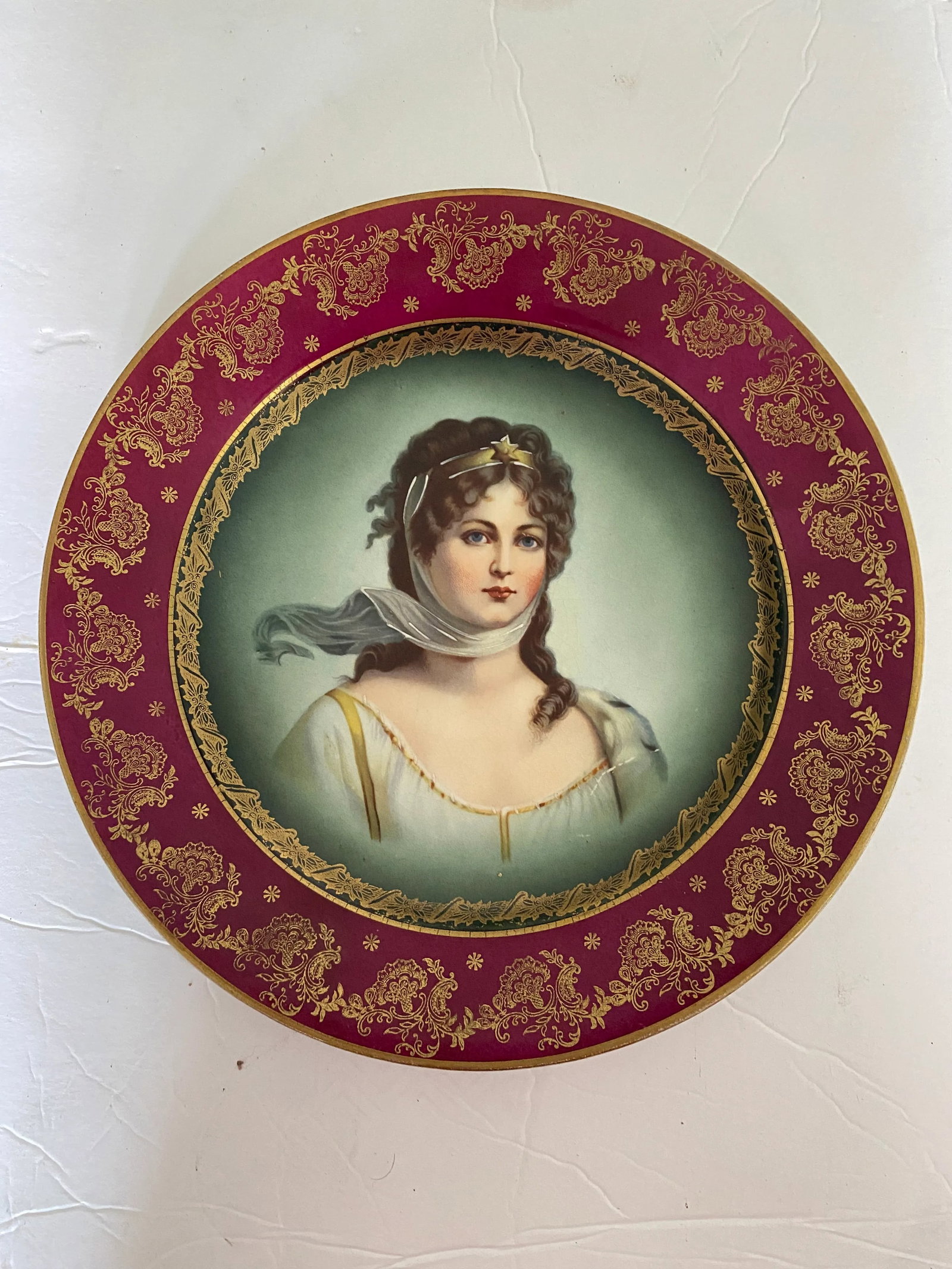 Antique Handpainted, Royal Vienna Plate - 2