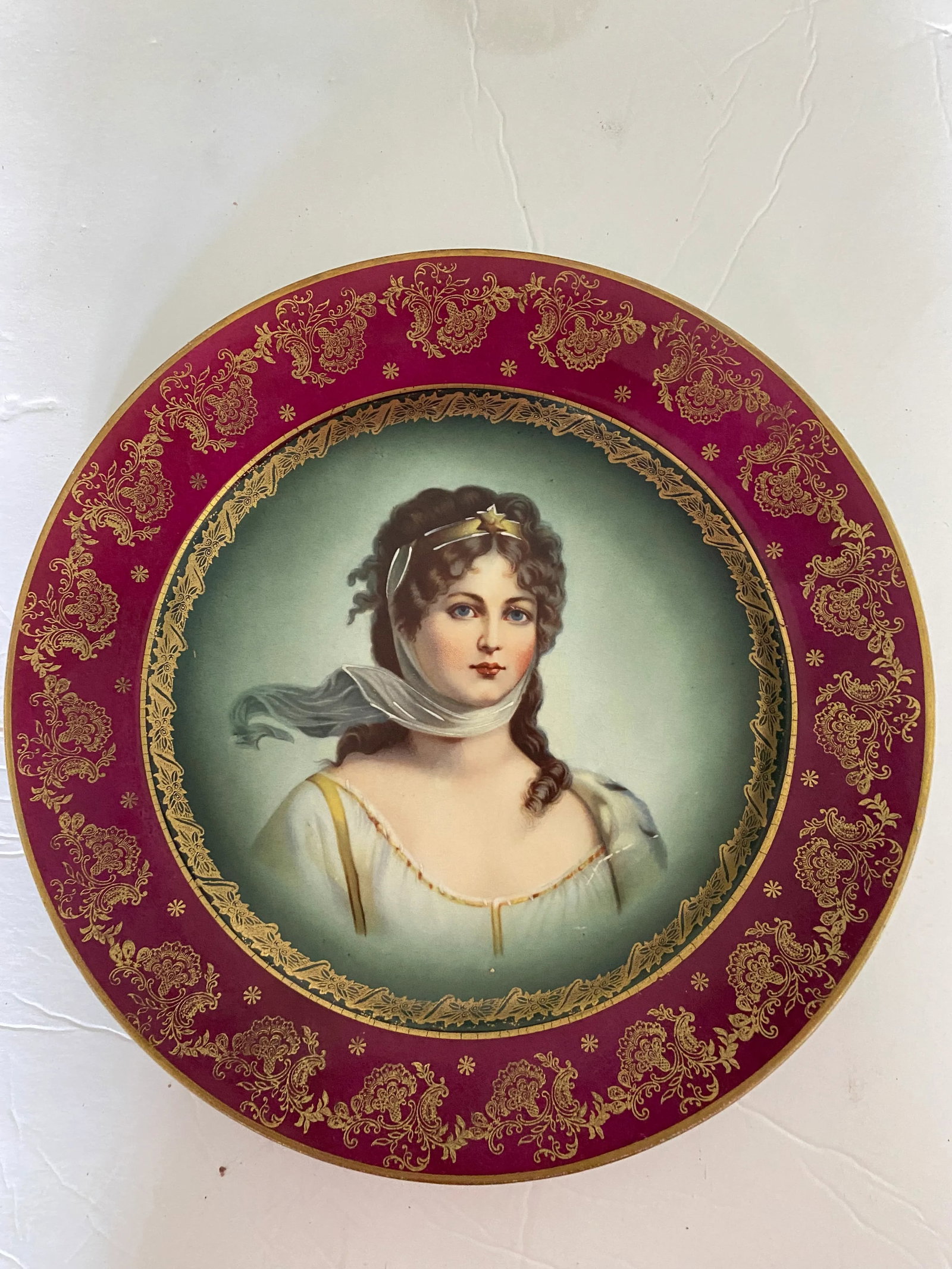 Antique Handpainted, Royal Vienna Plate - 3