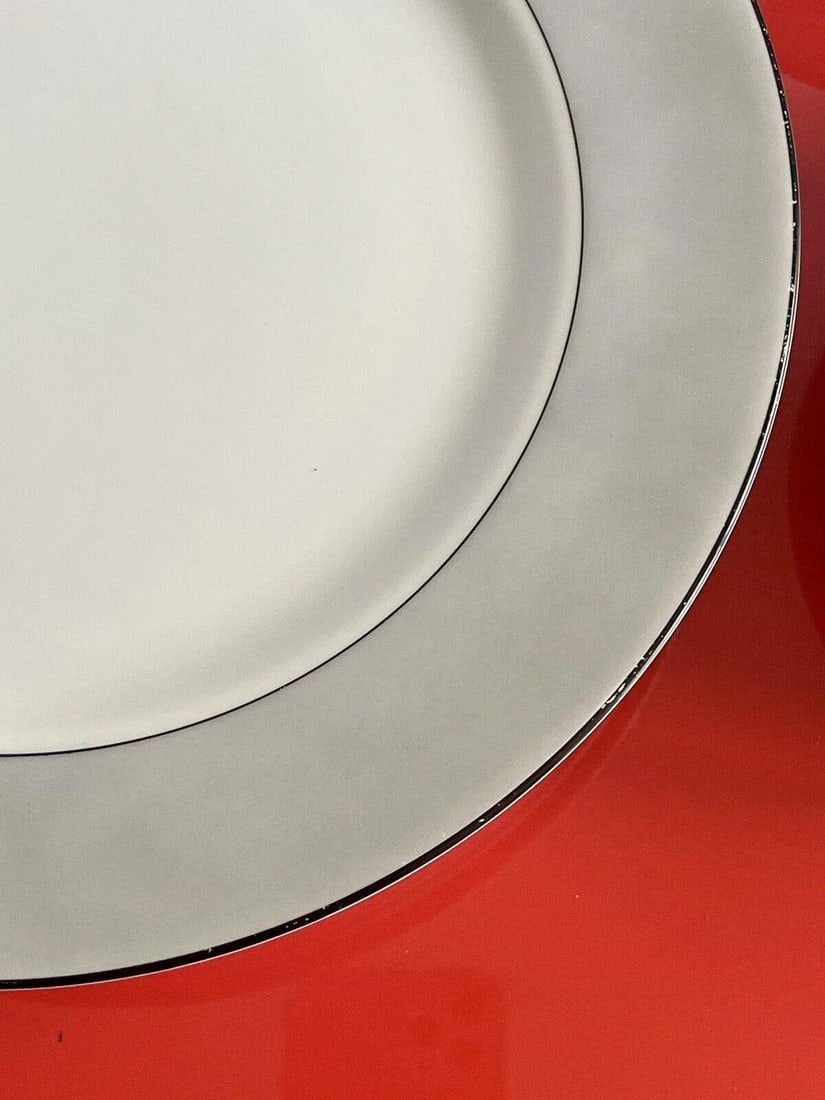 Taitu "Computer" 1987 Mixed Lot Emilio Bergamin Porcelain Dinnerware, Italy- 16 Pieces - 3