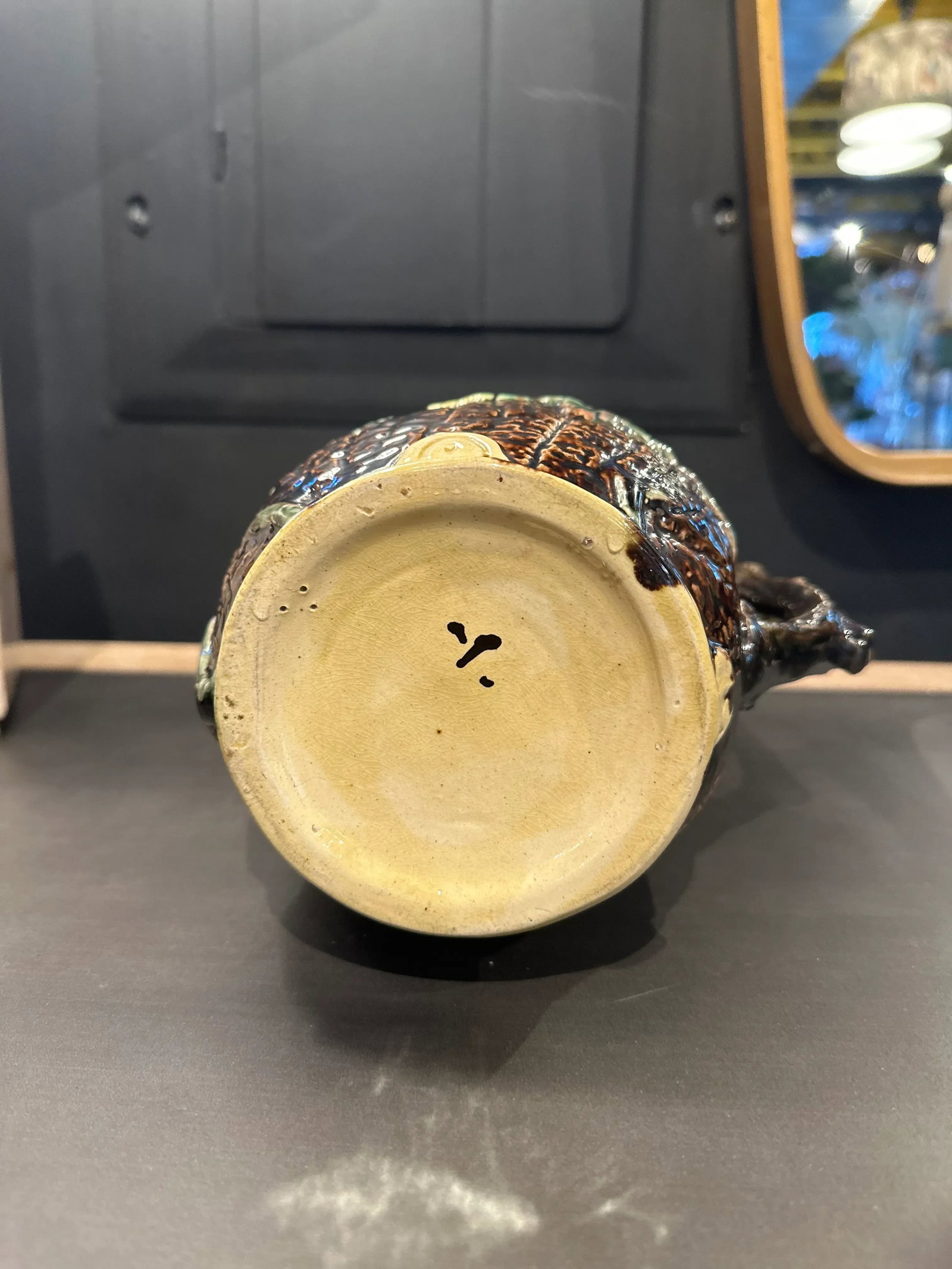 Mid 19th Century Minton Majolica Ware Pitcher - 4
