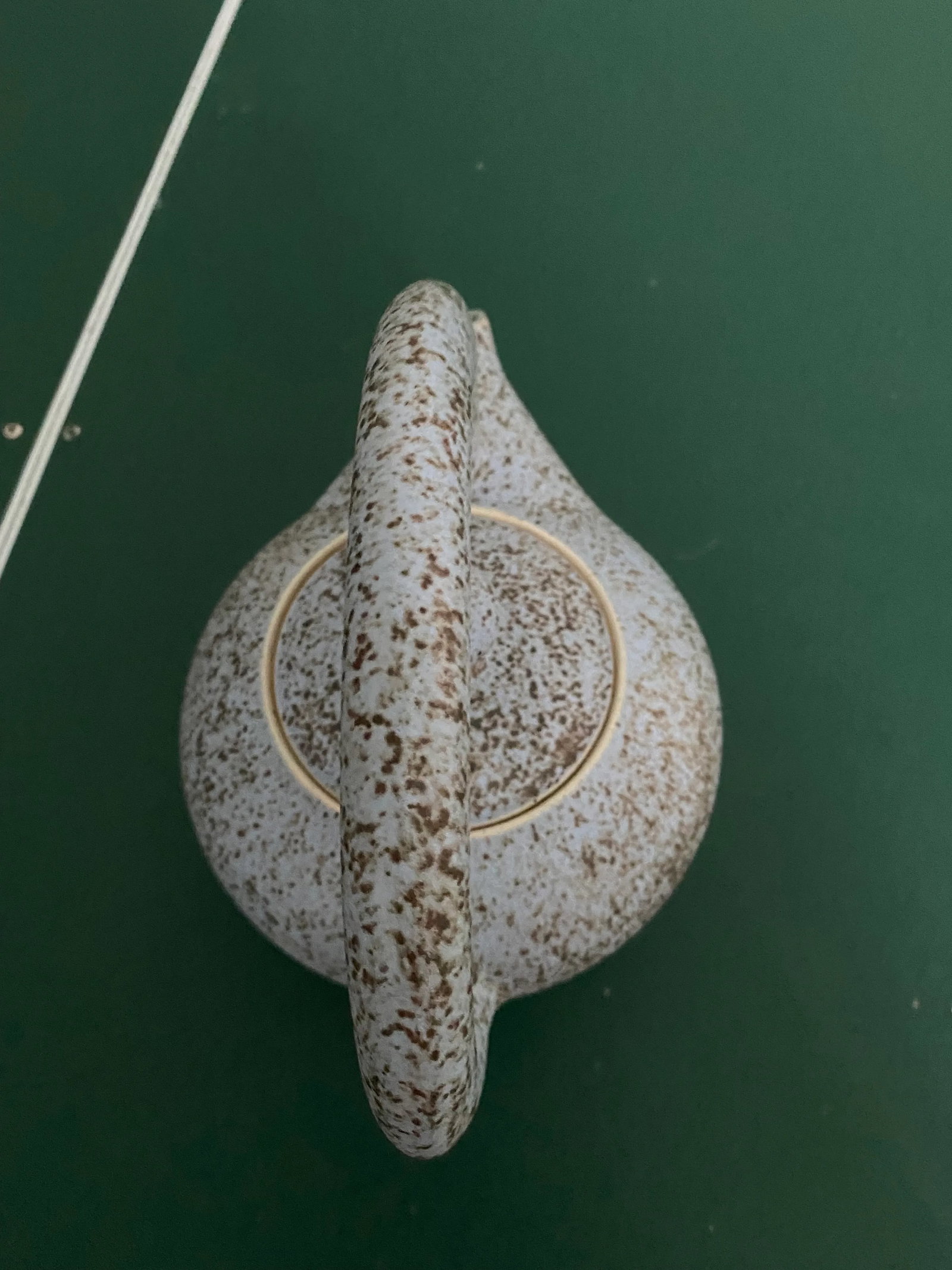 1980s Asian Pottery Tea Pot - 9