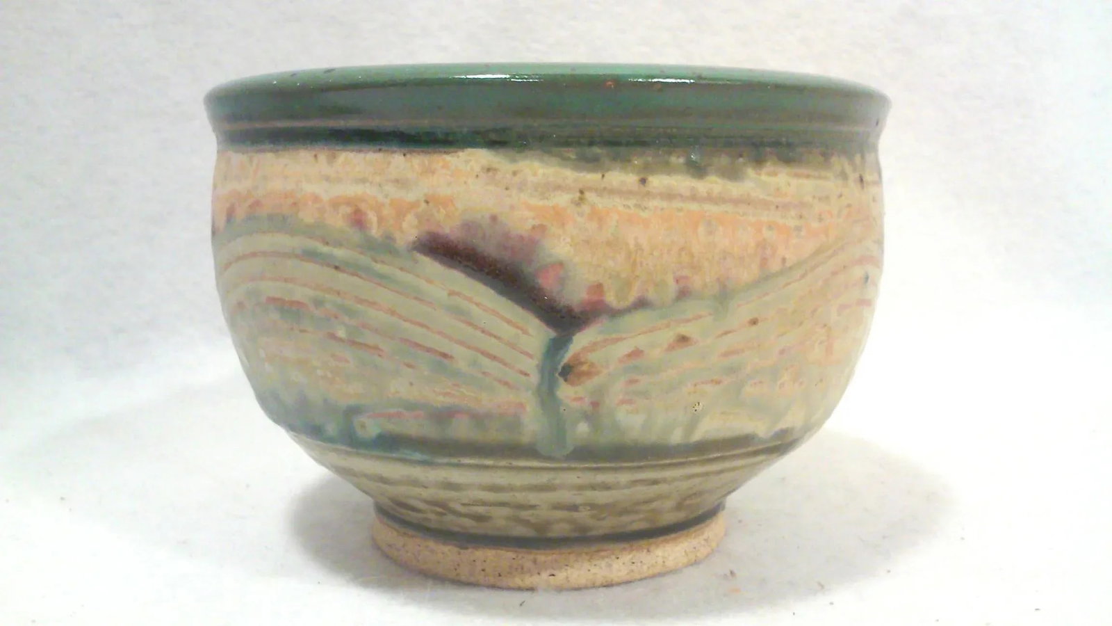 Hand Thrown Ceramic Decorative Bowl - 2