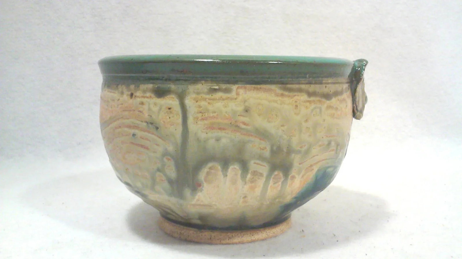 Hand Thrown Ceramic Decorative Bowl - 3