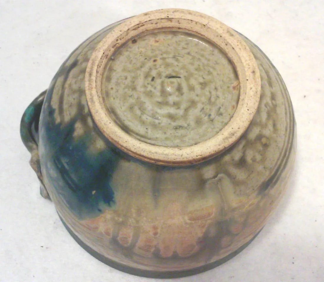 Hand Thrown Ceramic Decorative Bowl - 5