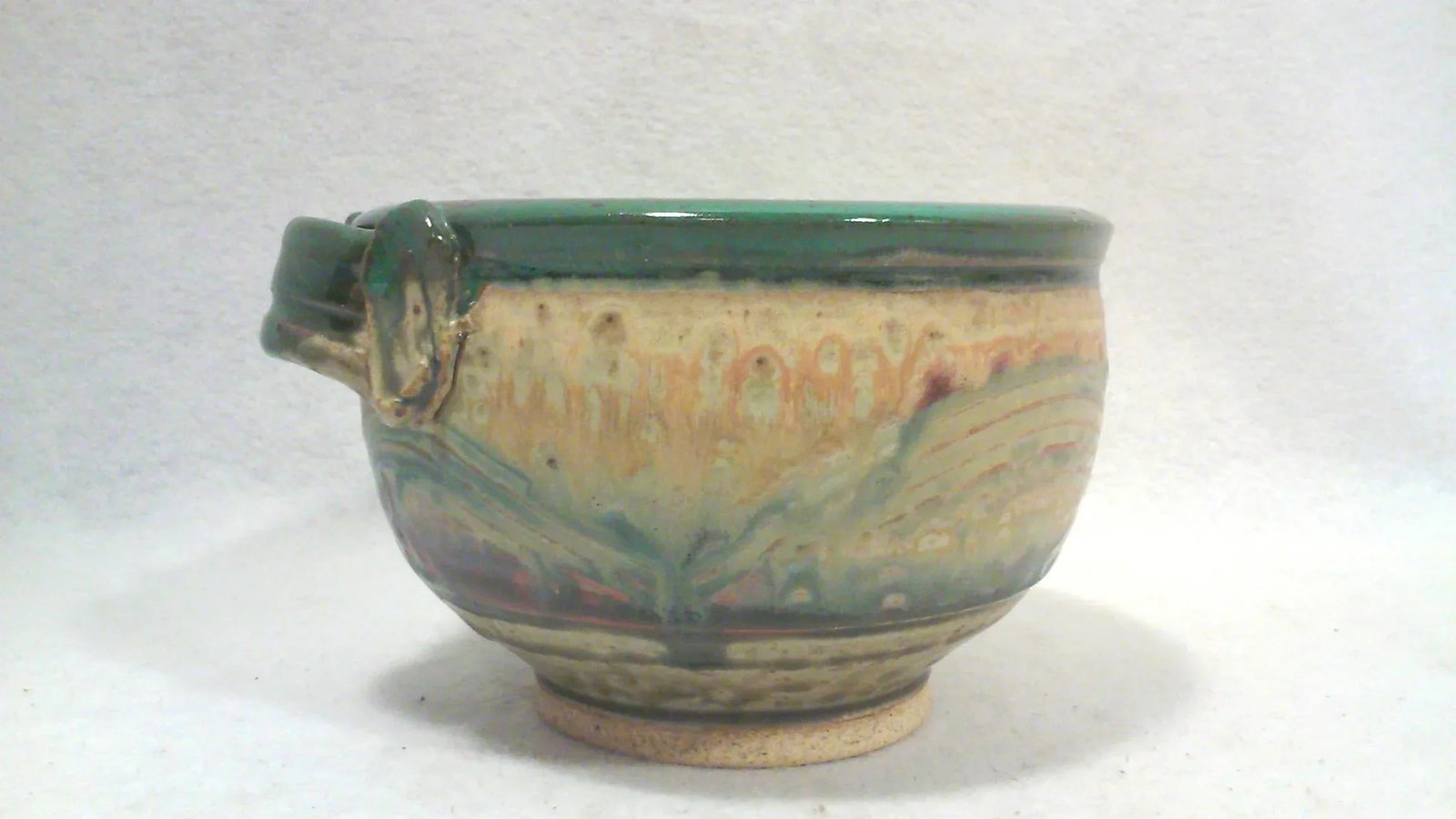 Hand Thrown Ceramic Decorative Bowl - 9