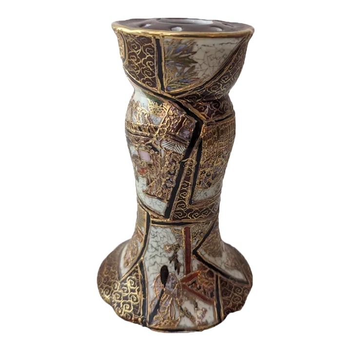 Early 20th Century Hand Painted Hat Pin Holder (1 of 5)