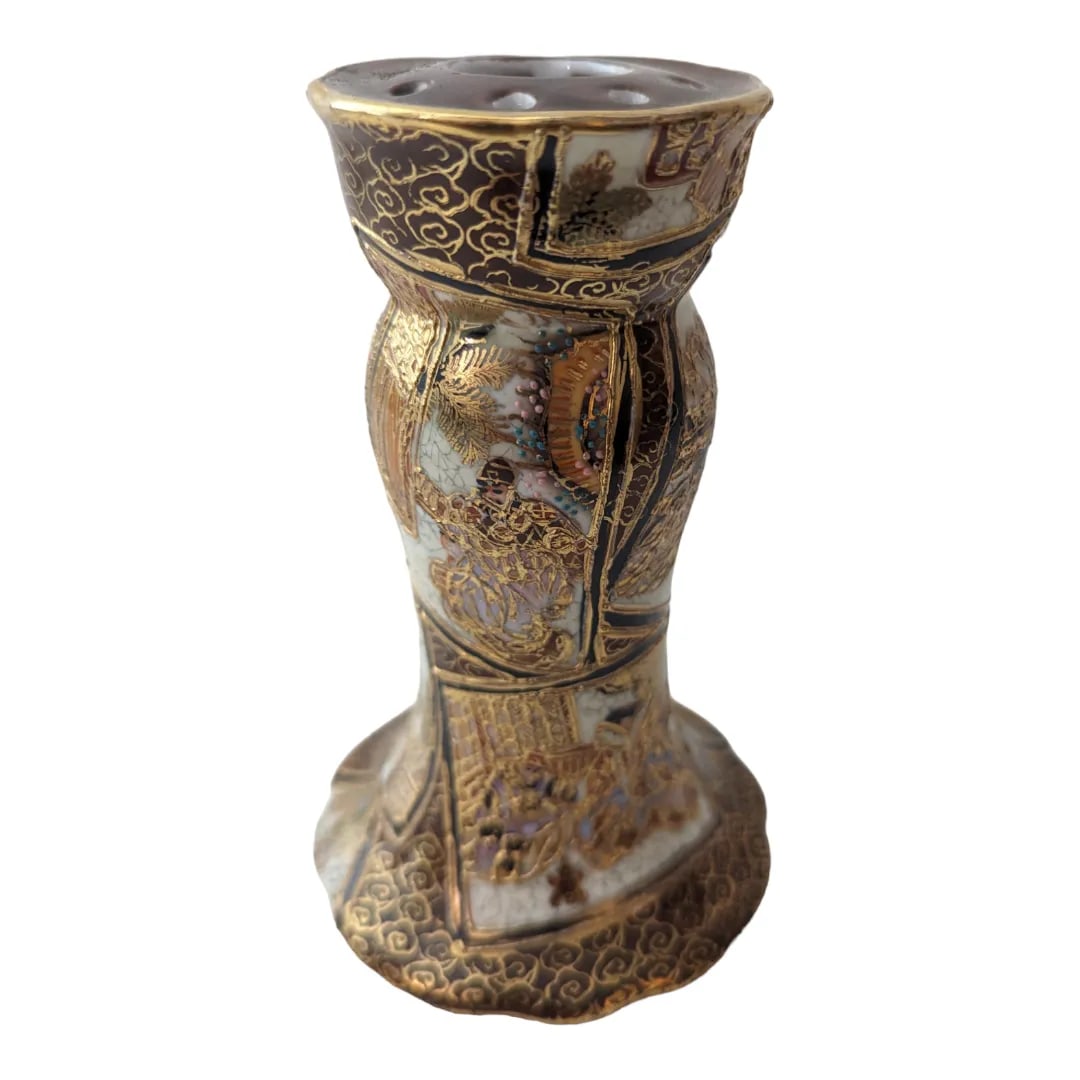 Early 20th Century Hand Painted Hat Pin Holder - 2
