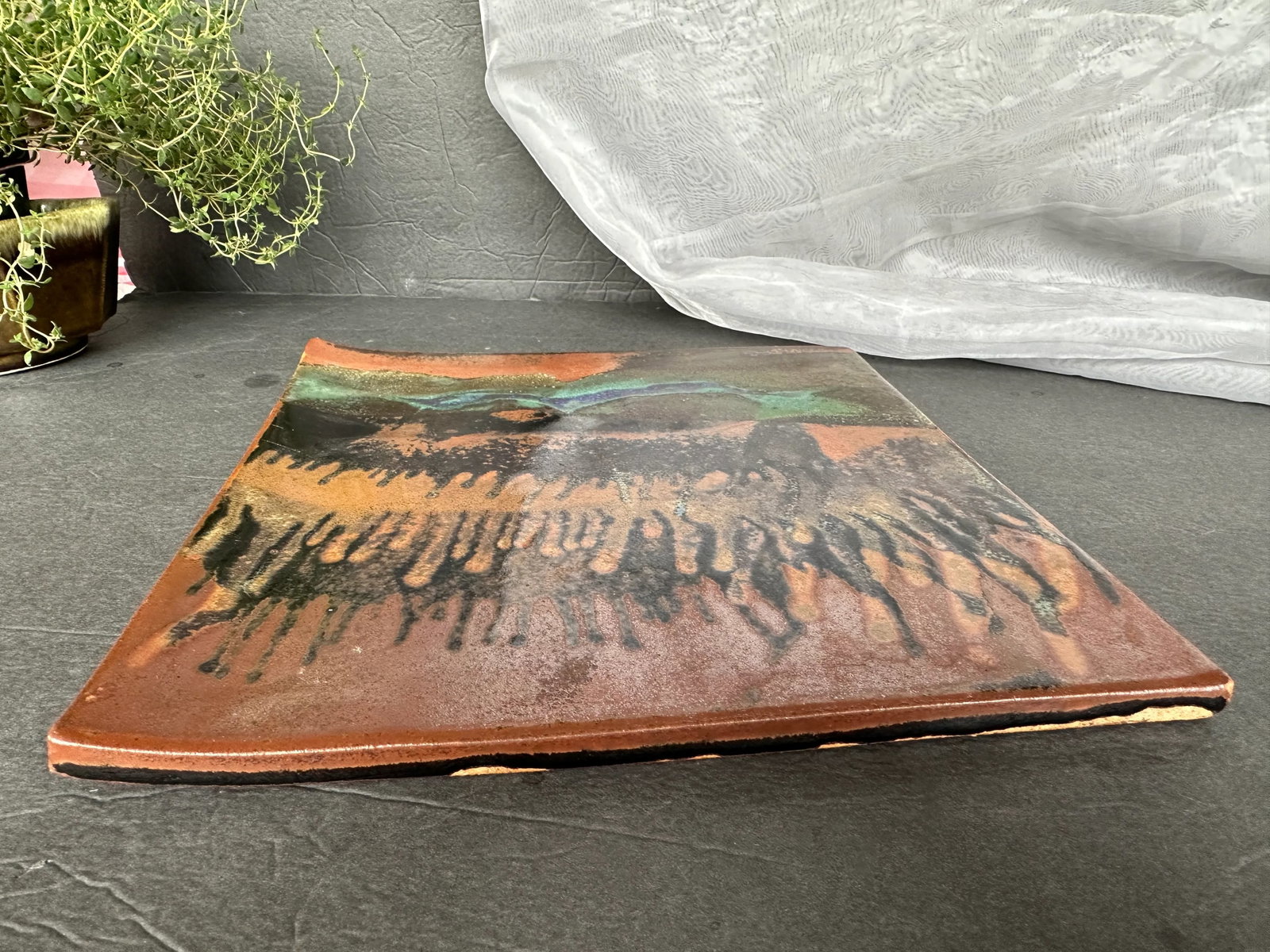 One of a Kind Art Tile for Wall Decor - 4