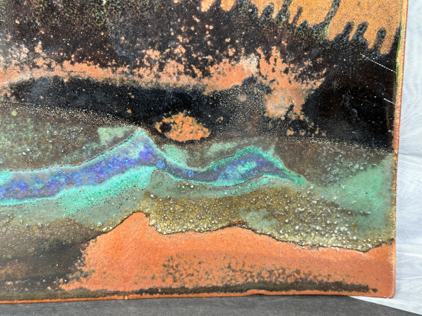 One of a Kind Art Tile for Wall Decor - 9