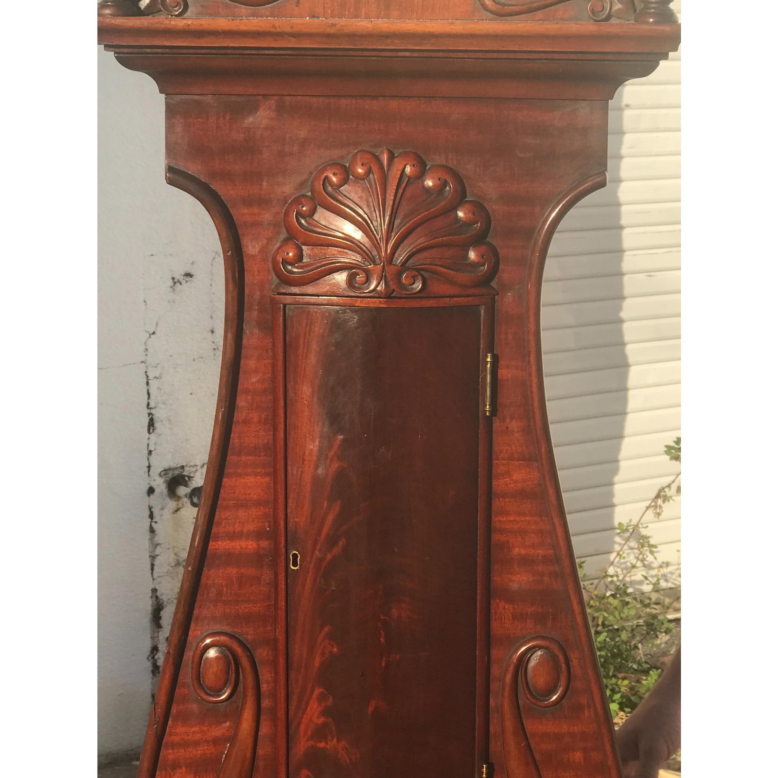 Scottish Mahogany Tall Case Clock - 6