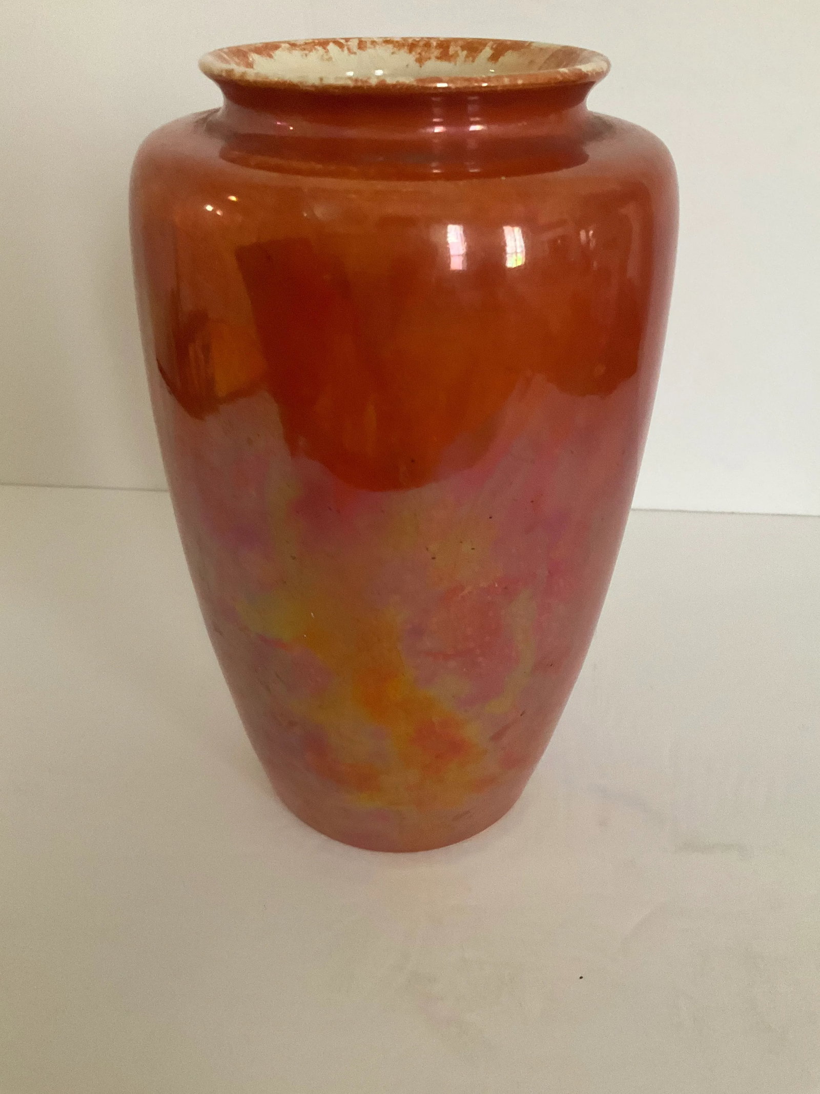 Vintage Ruskin Pottery Lusterware Vase - 6