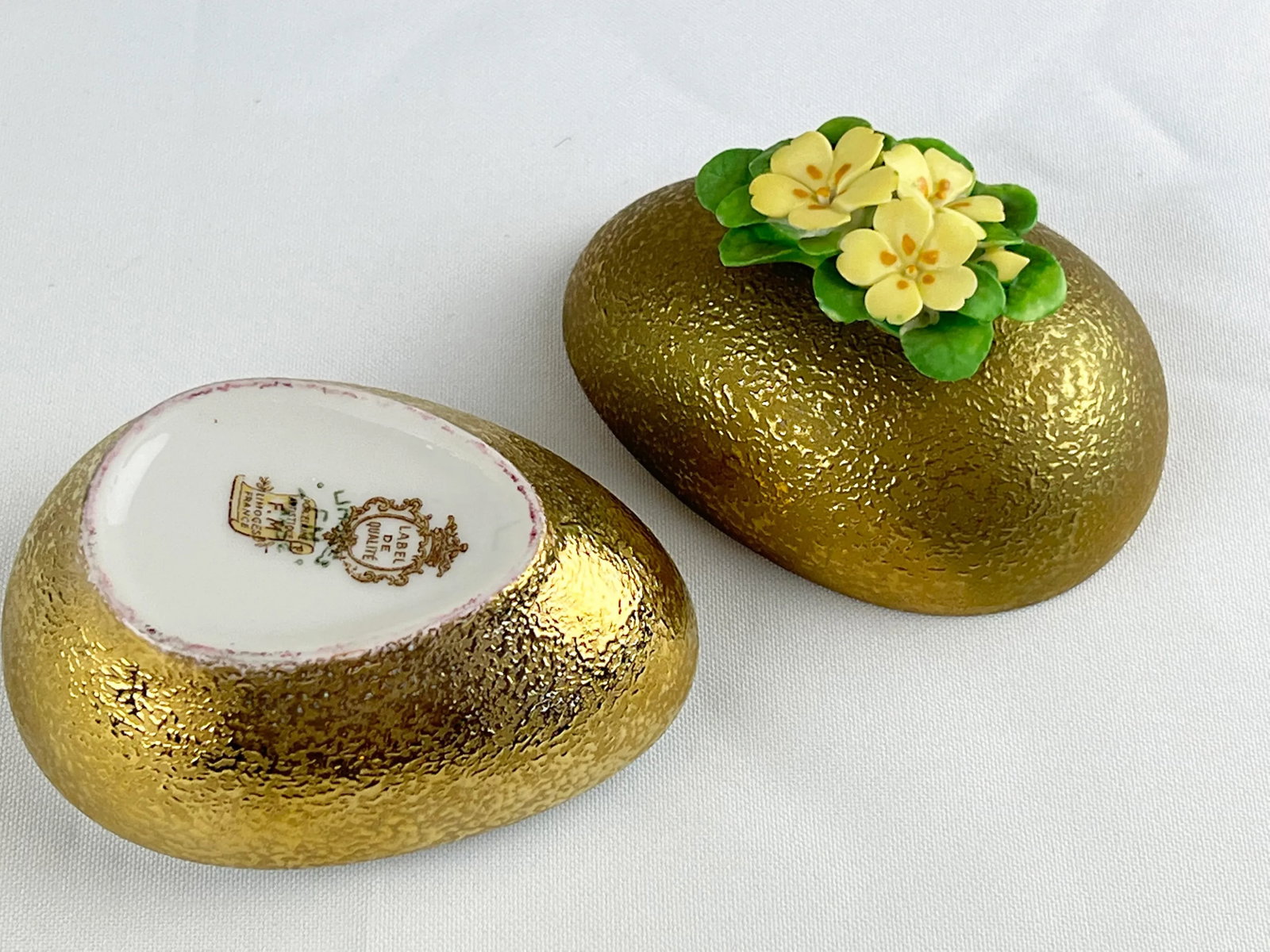 Early 20th Century French Limoge Trinket Box by Fontanille and Marraud - 6