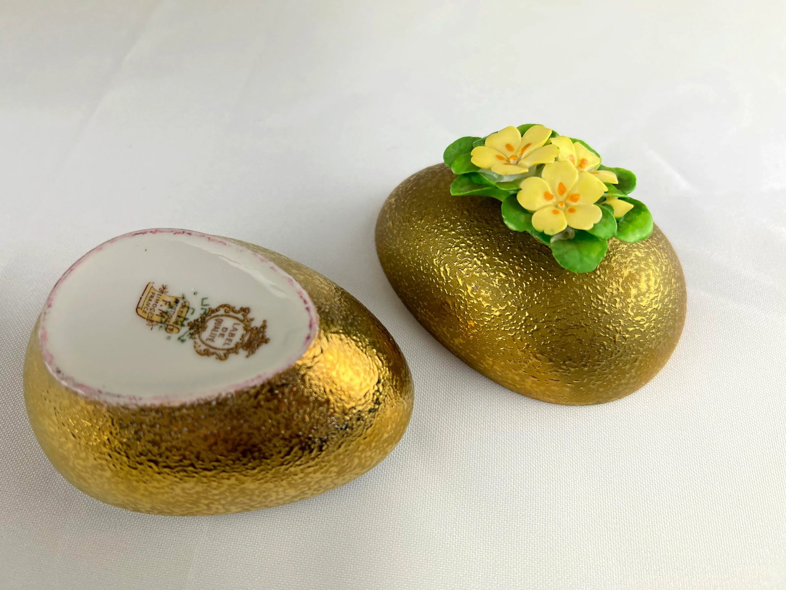 Early 20th Century French Limoge Trinket Box by Fontanille and Marraud - 9