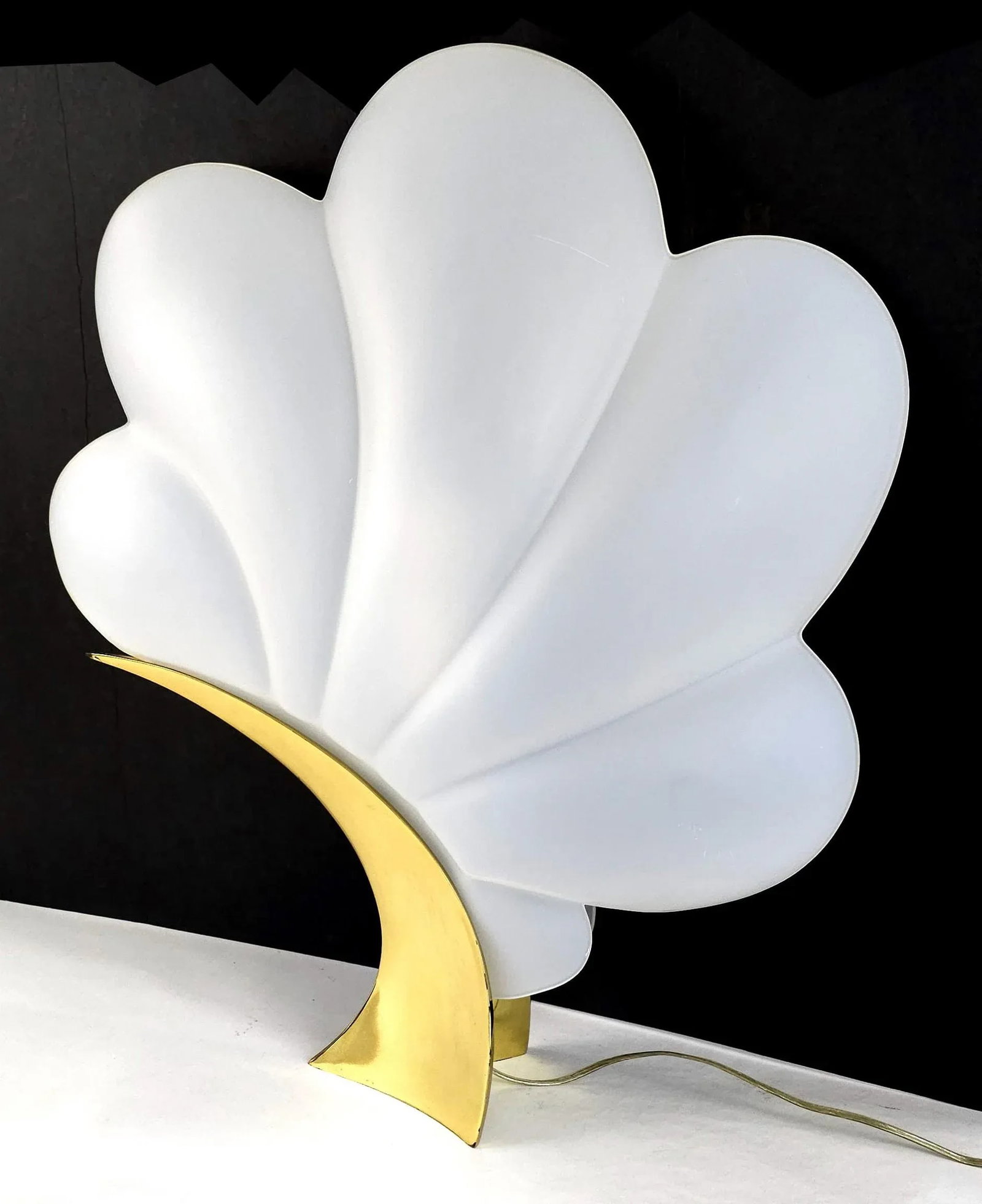 Vintage Clam Shell Rougier Table Lamp - 4