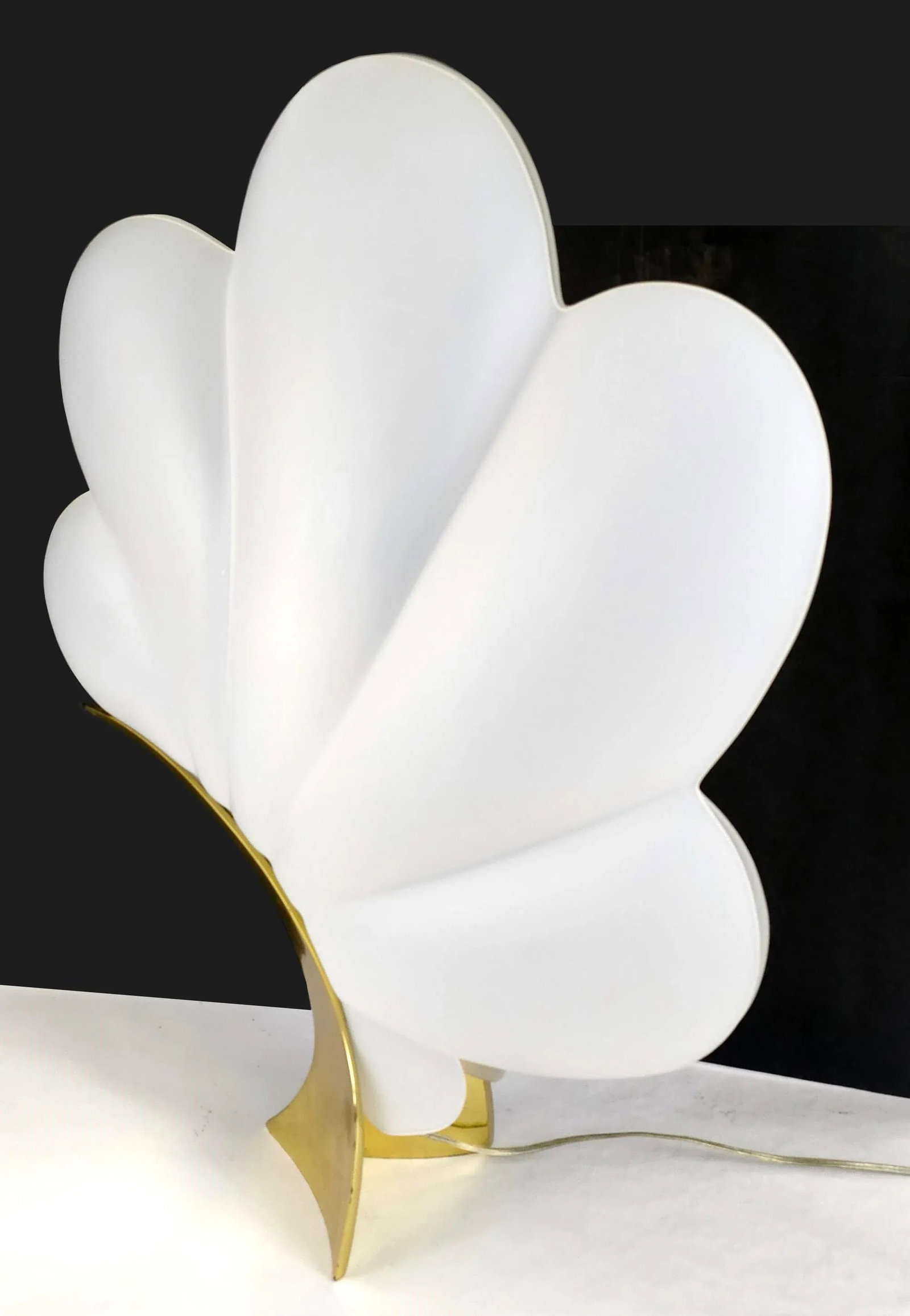 Vintage Clam Shell Rougier Table Lamp - 5