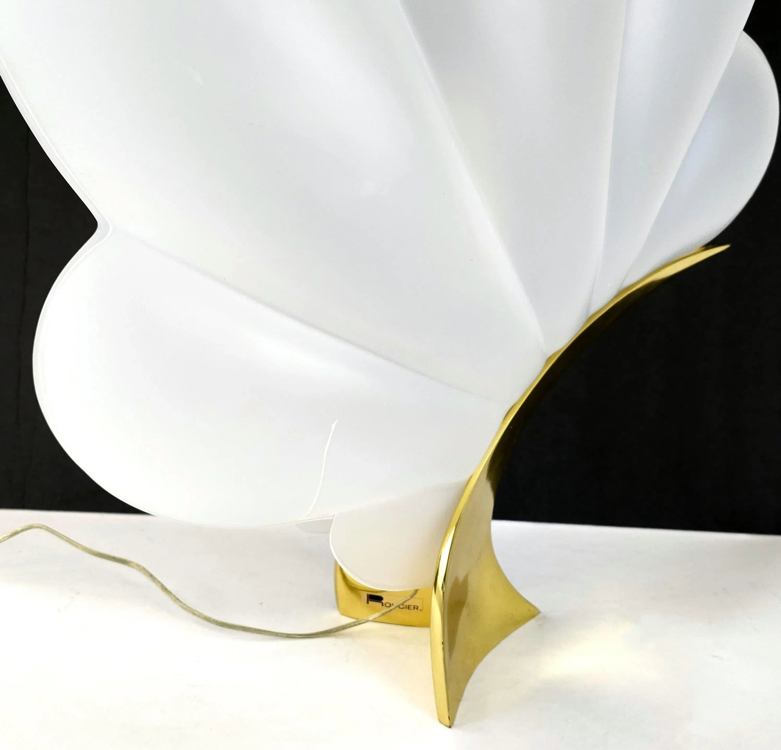Vintage Clam Shell Rougier Table Lamp - 8