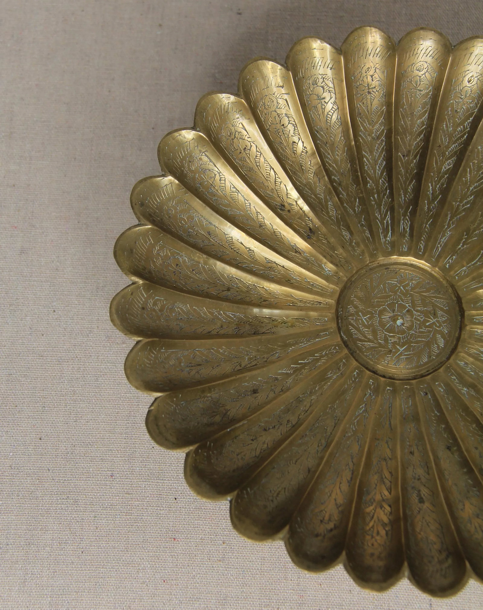 Antique Gilt Metal Bowl, 19th Century - 2