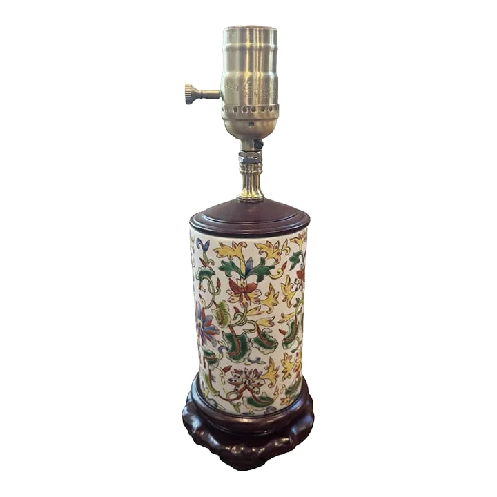 Hand-Painted Antique Chinese Vase Lamp With a Storied Provenance! - 2