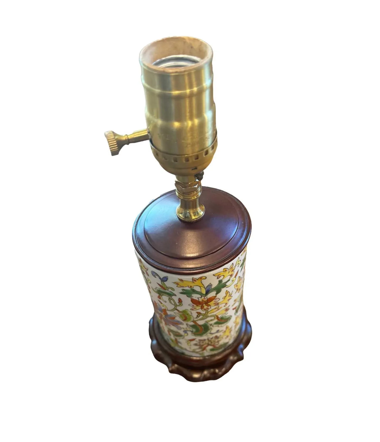 Hand-Painted Antique Chinese Vase Lamp With a Storied Provenance! - 7
