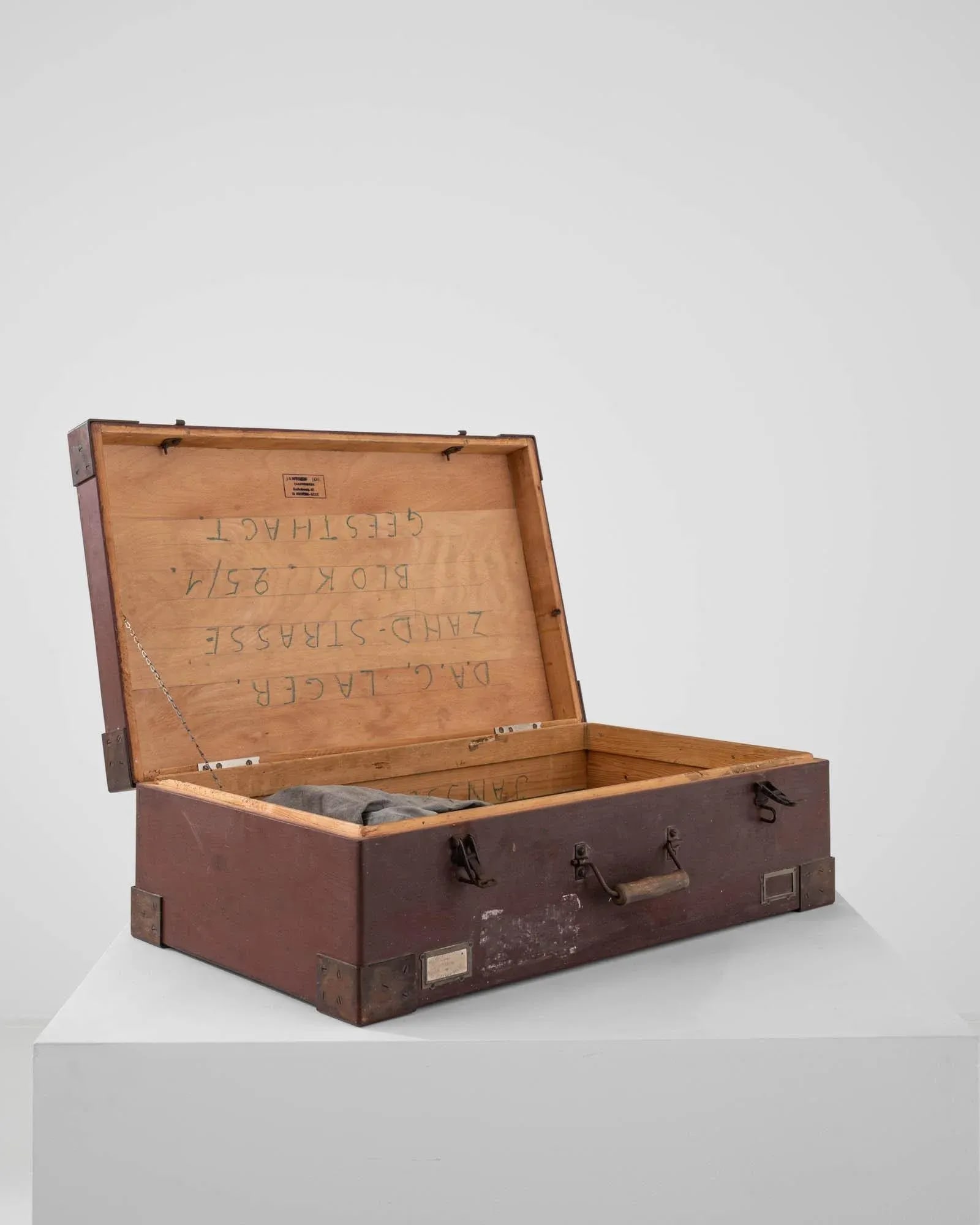 20th Century German Plein-Air-Artist's Wooden Case - 8