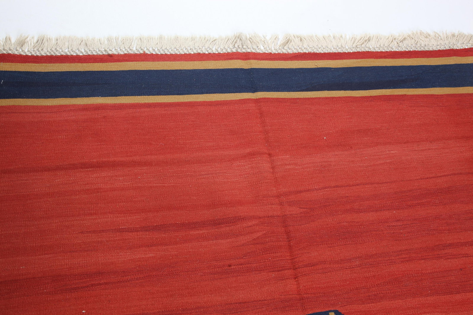 1990s Turkish Handmade Kilim Rug - 5'4'' * 7'9'' - 12