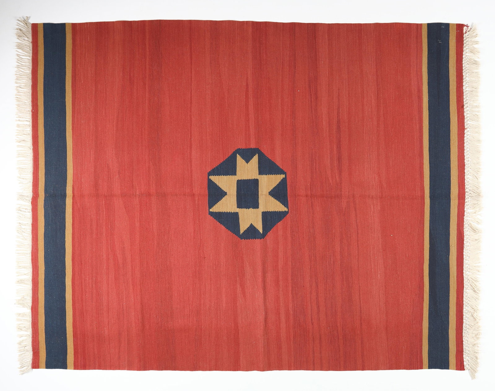 1990s Turkish Handmade Kilim Rug - 5'4'' * 7'9'' - 3