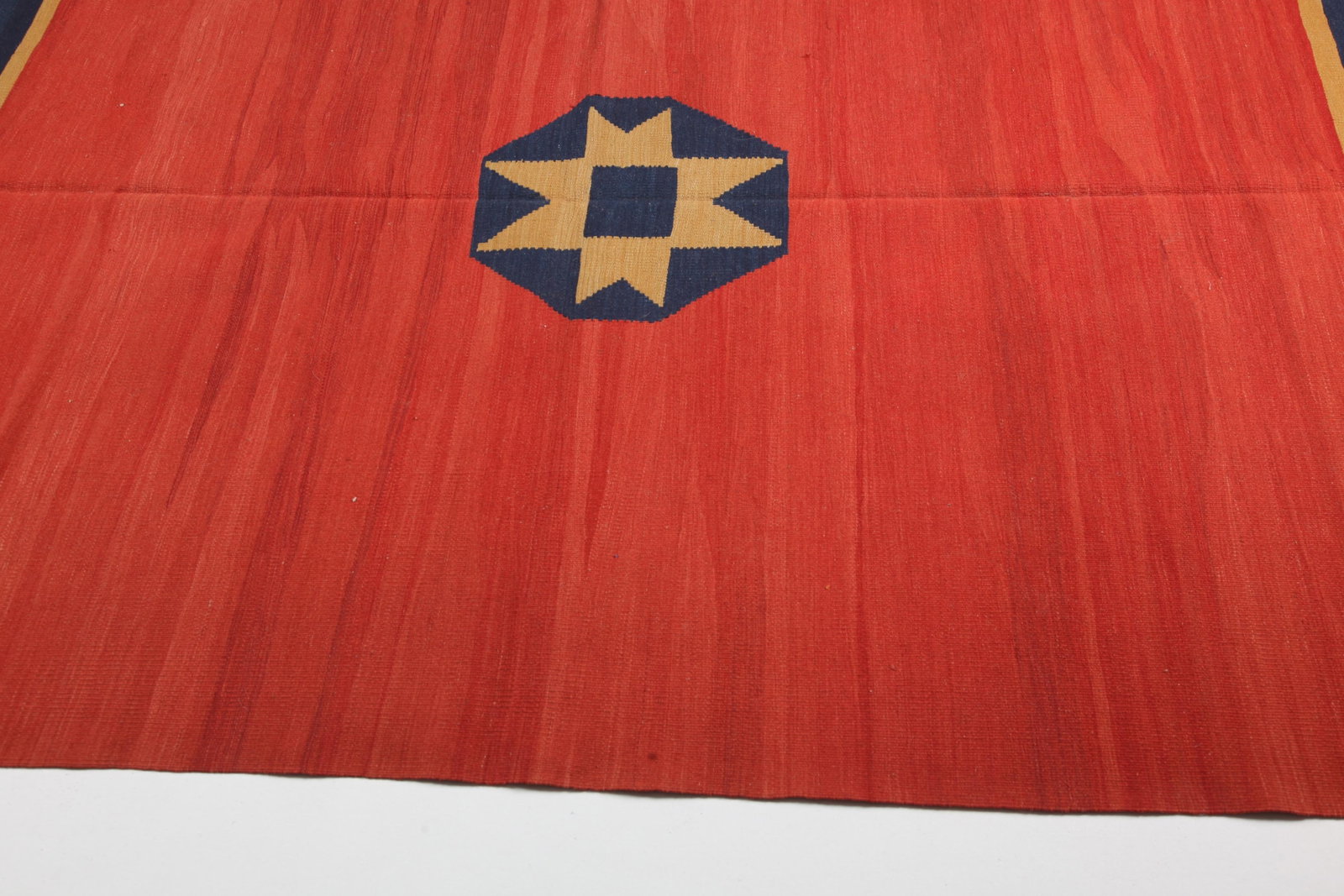 1990s Turkish Handmade Kilim Rug - 5'4'' * 7'9'' - 6