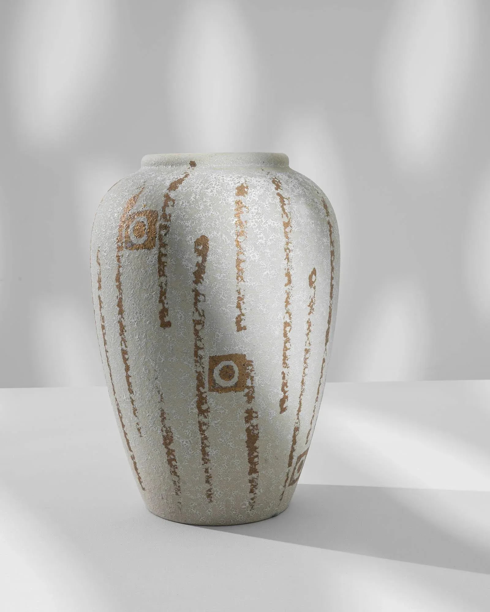 1960s German "W. Germany" Ceramic Vase - 2