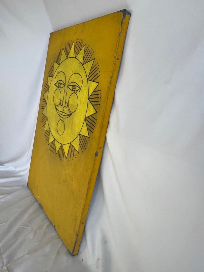 1970's Aztec Radiant Heater Wall Art, #615 Sun - 2