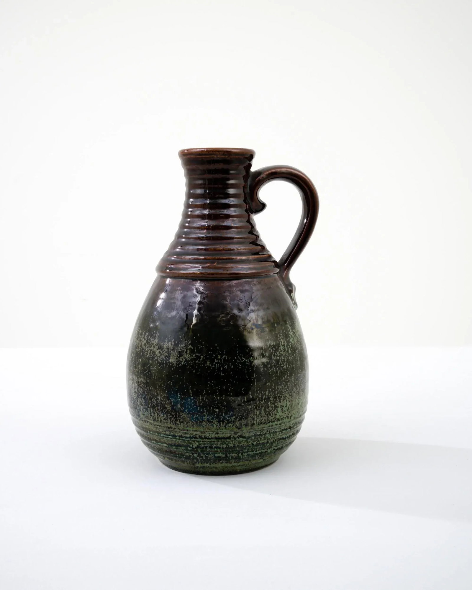 1960s Mid-Century Modern W. Germany Ceramic Pitcher - 5